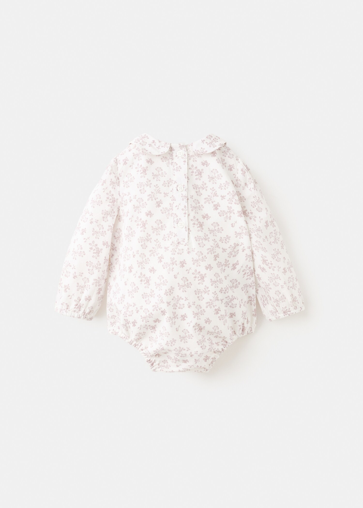 Barboteuse imprimé à fleurs - Verso de l’article