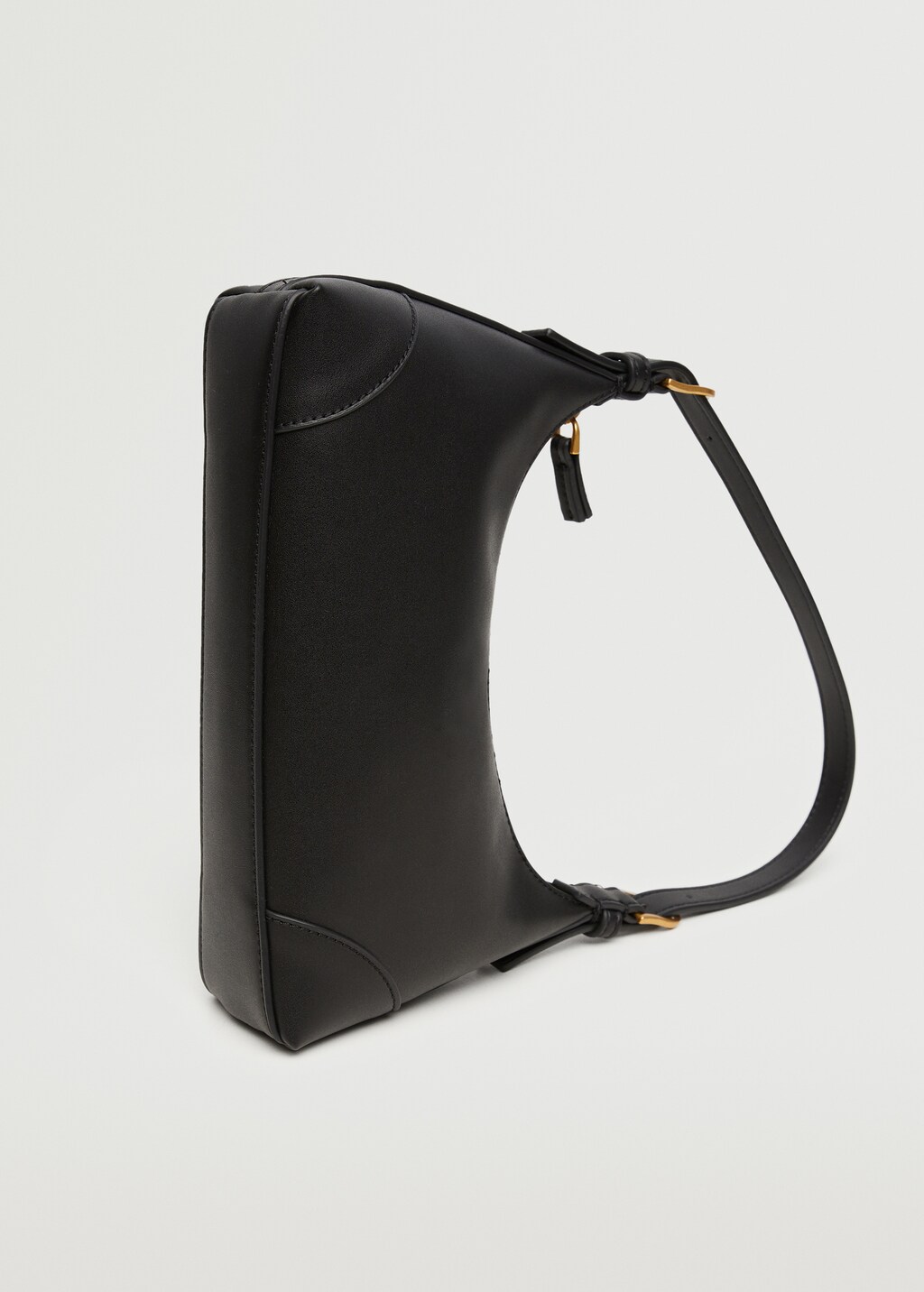 Baguette bag with buckle handle Women MANGO Lebanon