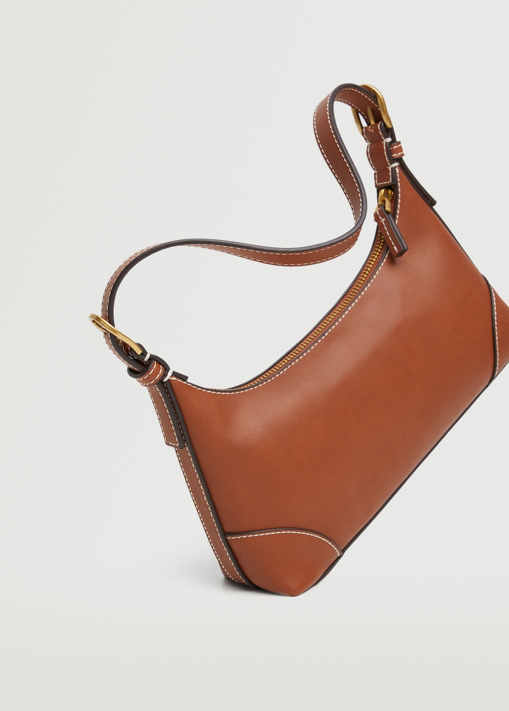 Baguette bag with buckle handle Women MANGO China