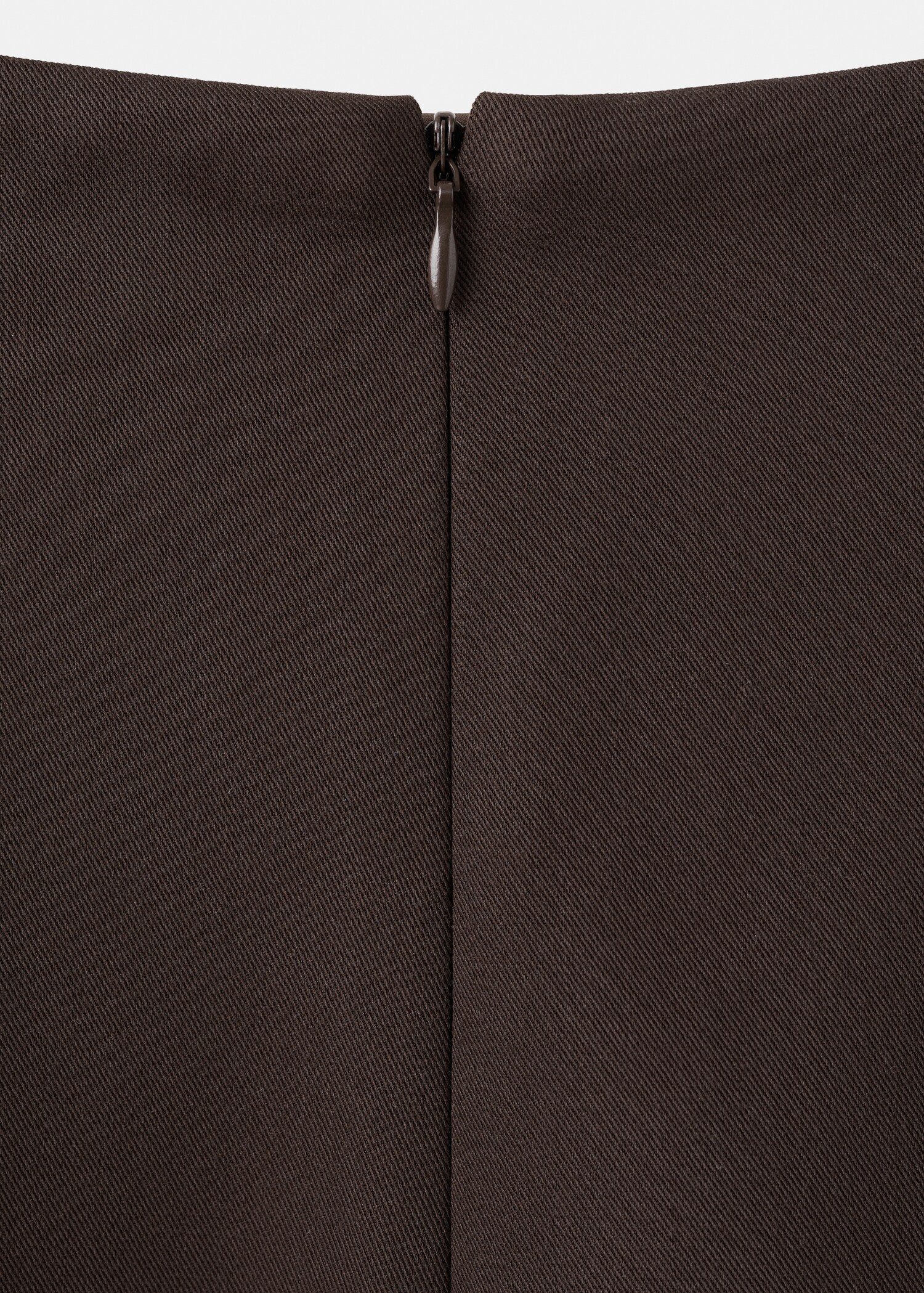 A-line skirt with seams - Details of the article 0