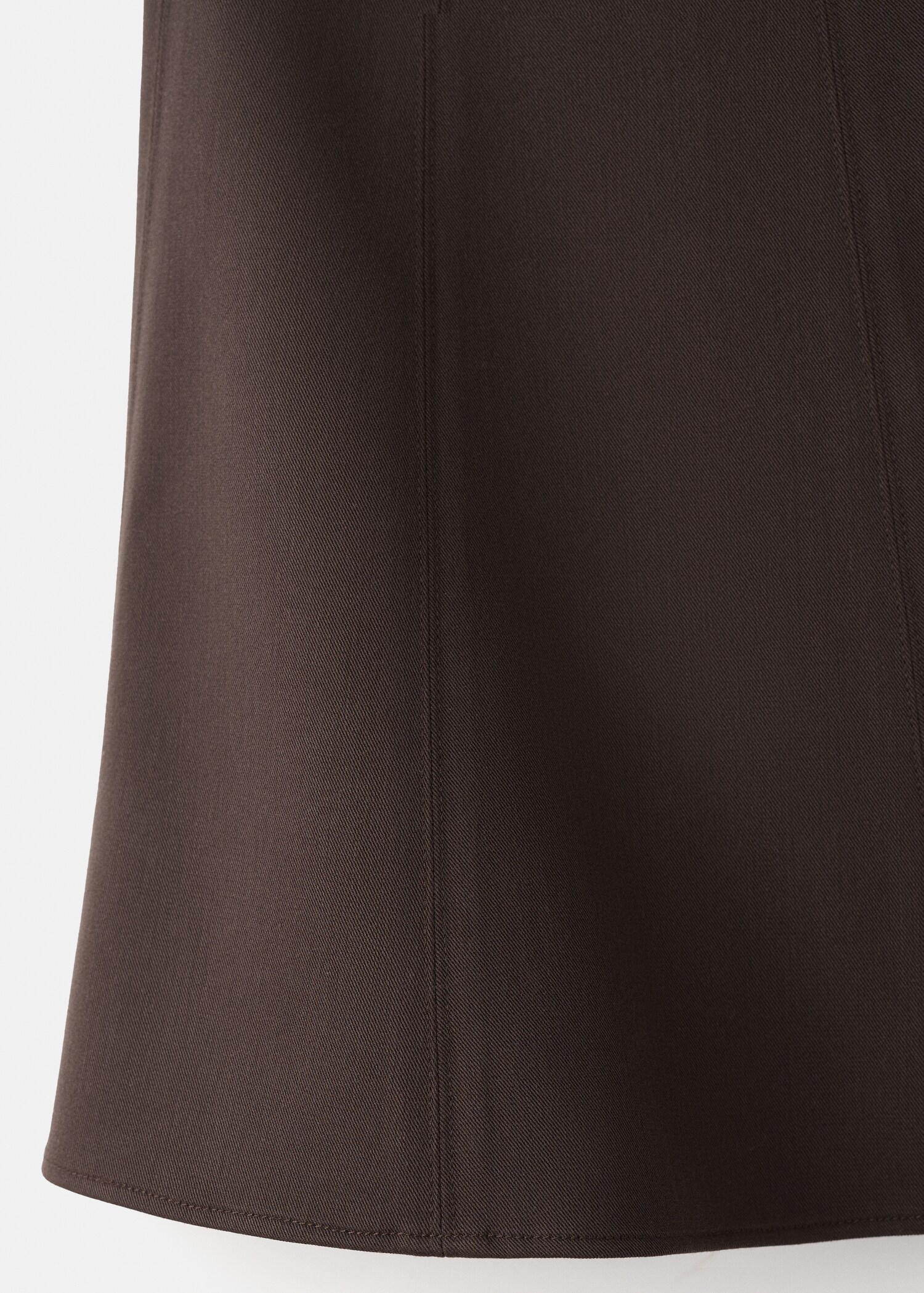 A-line skirt with seams - Details of the article 8