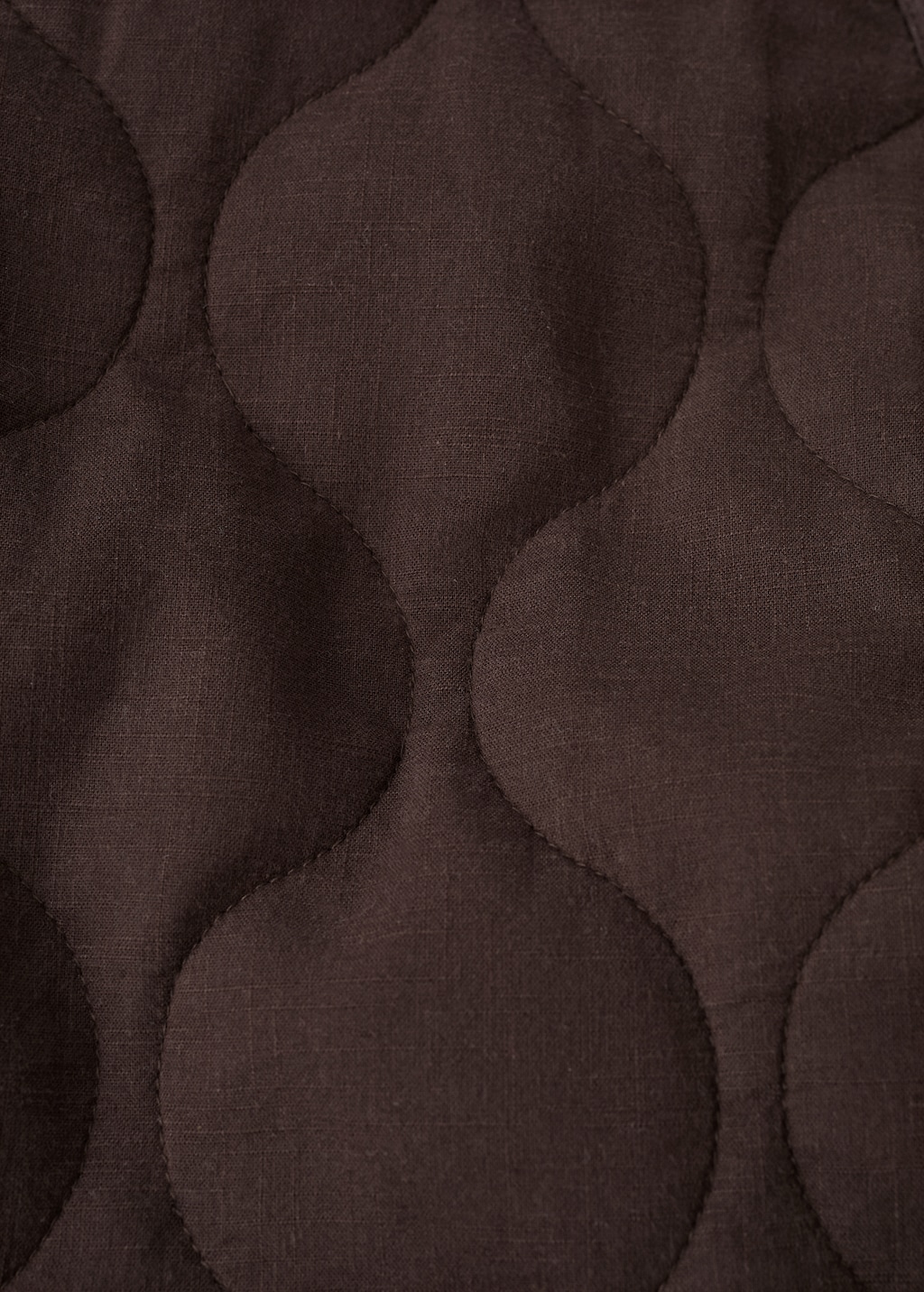 Quilted kimono with tie