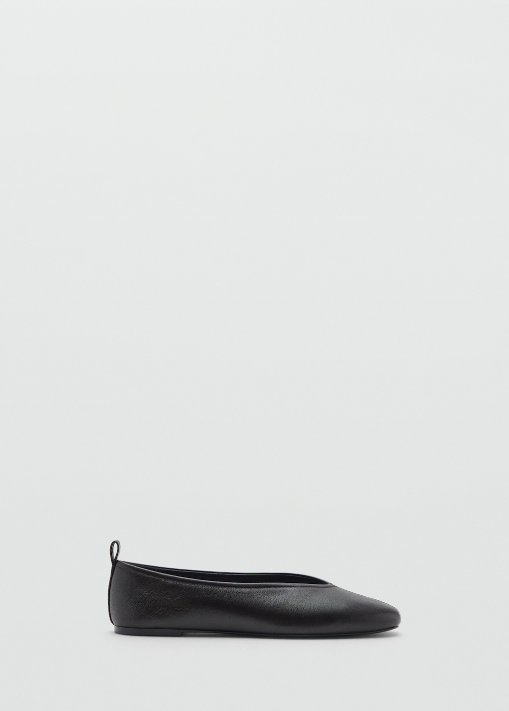 Leather flat shoes - image 2