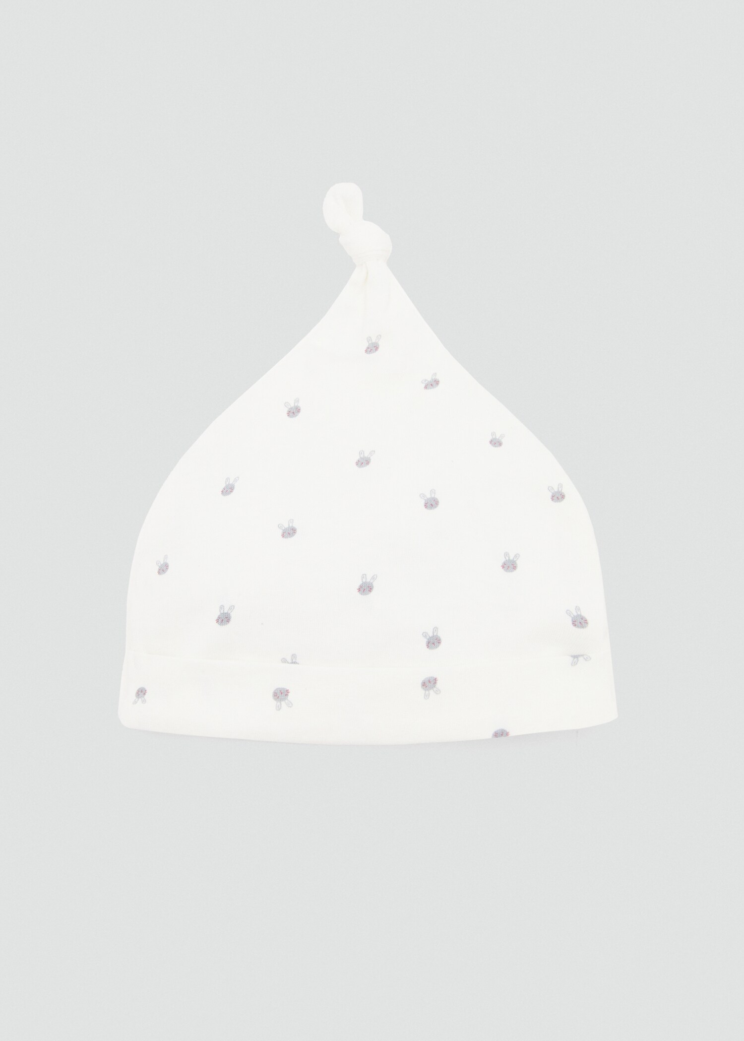 Printed cap with knot detail - Article without model