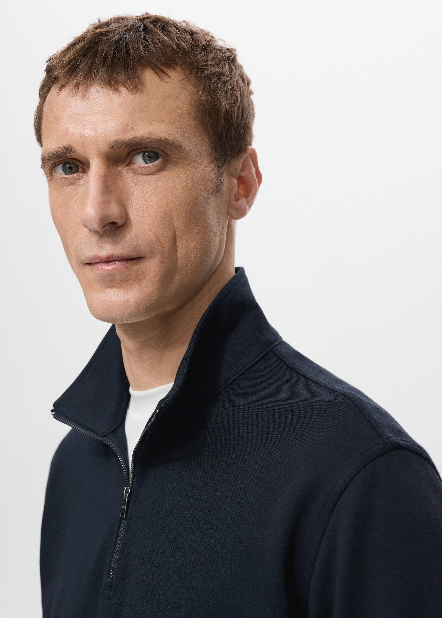 Sweat-shirt regular-fit col zippé - Détail de l'article 1