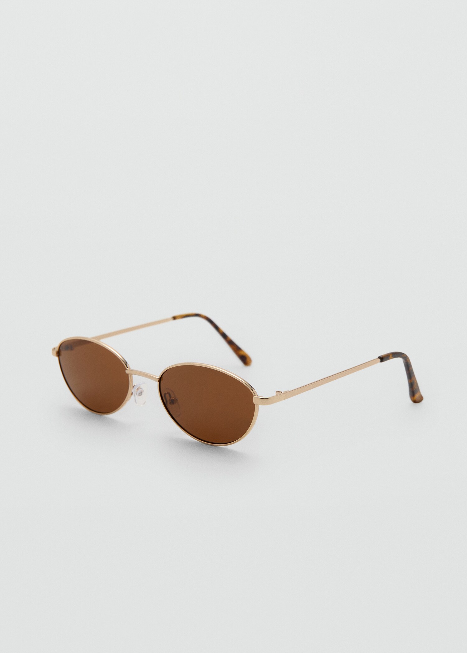 Metallic frame sunglasses - Medium plane