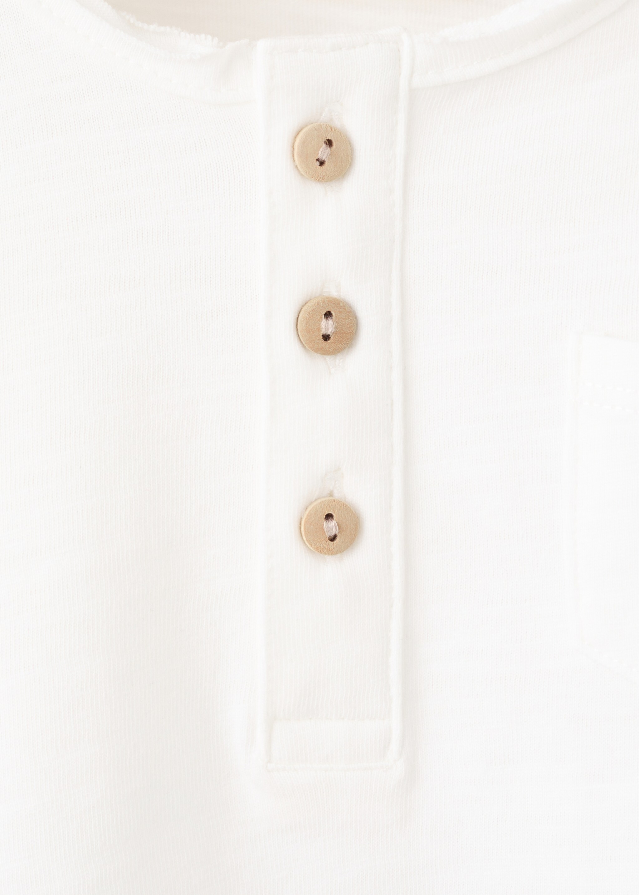 T-shirt basic - Details of the article 8, Off White. Ref: 27062897-00.