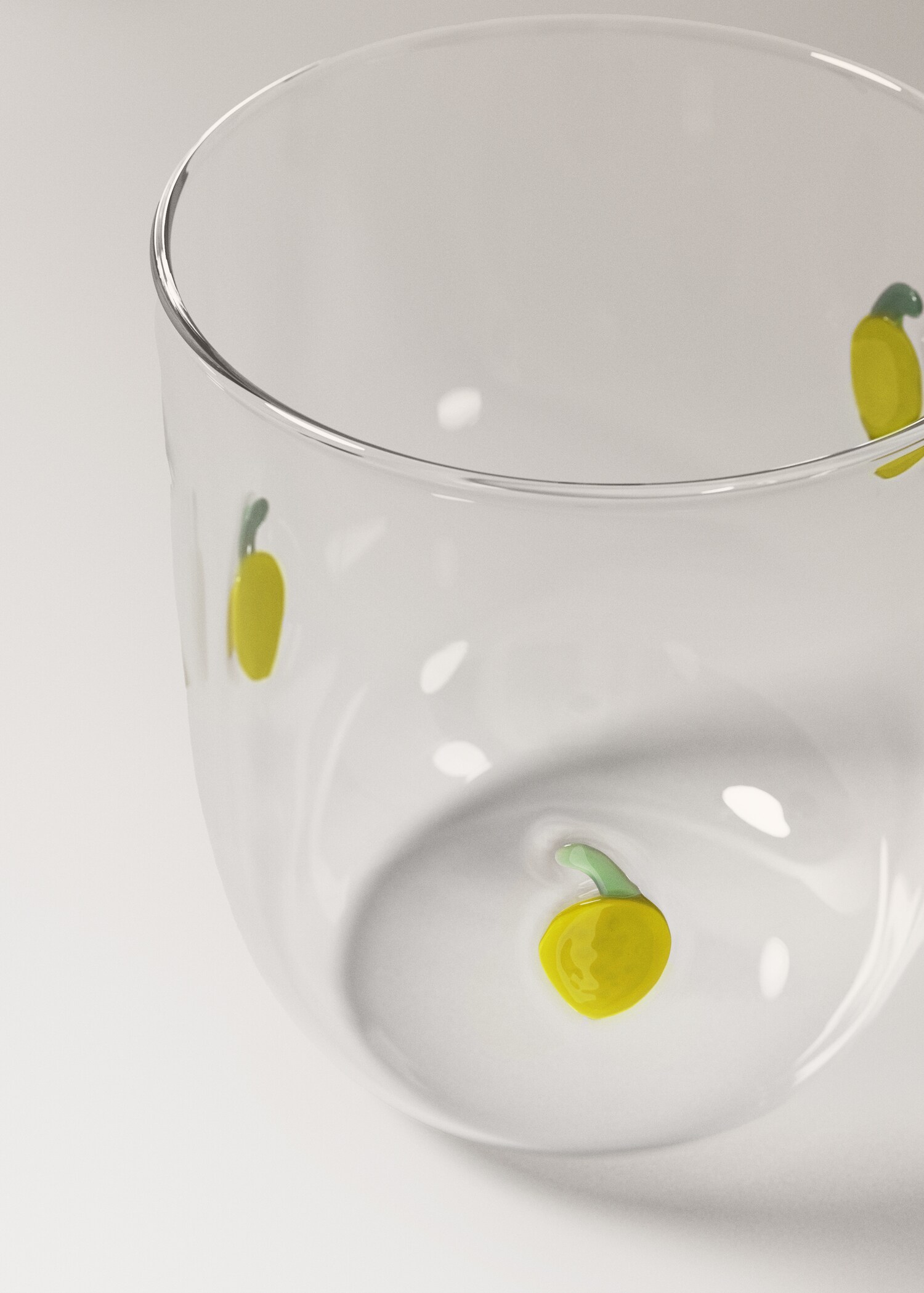 Borosilicate glass with fruit design - Details of the article 1