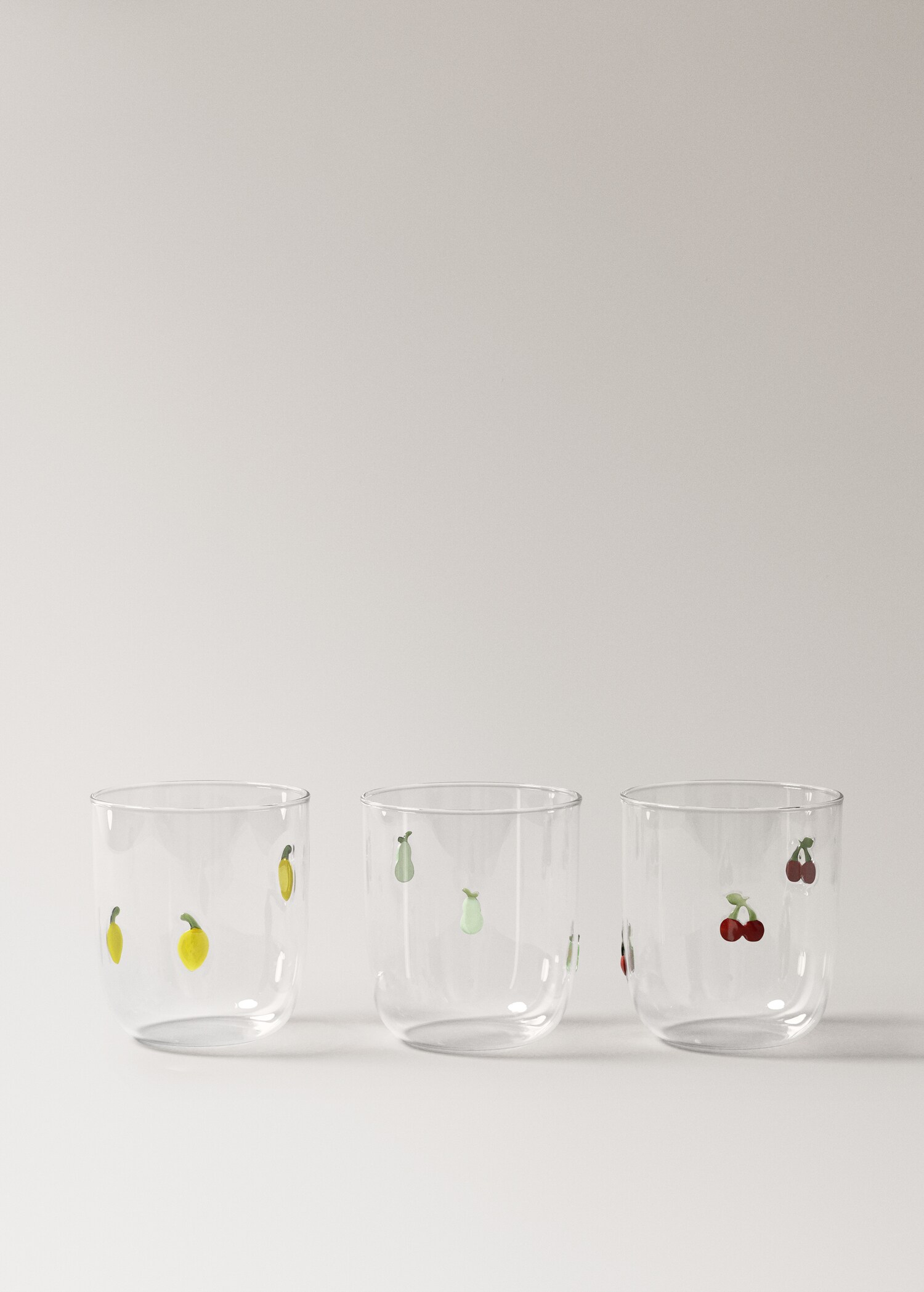 Borosilicate glass with fruit design - Details of the article 3