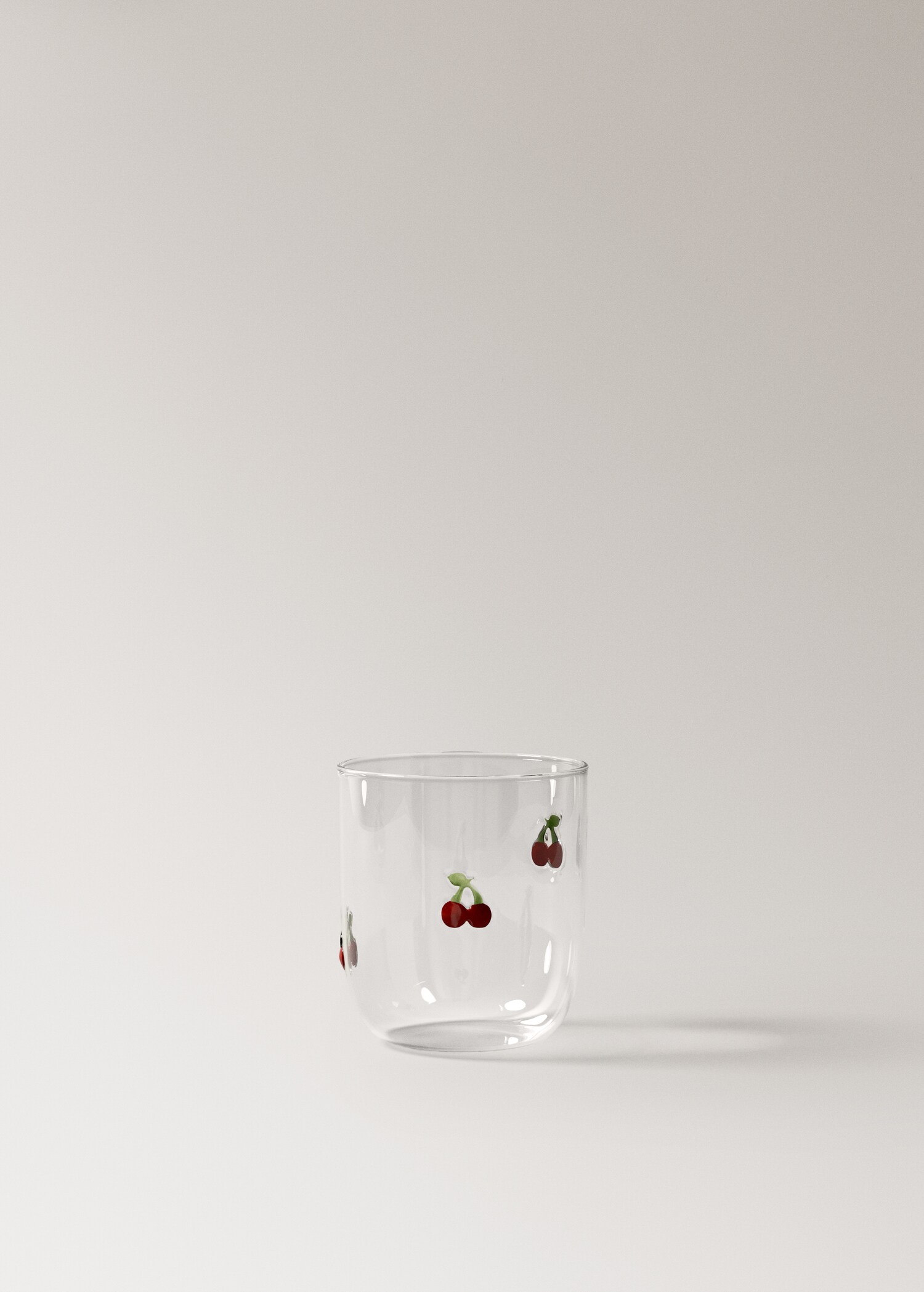 Borosilicate glass with fruit design - Article without model
