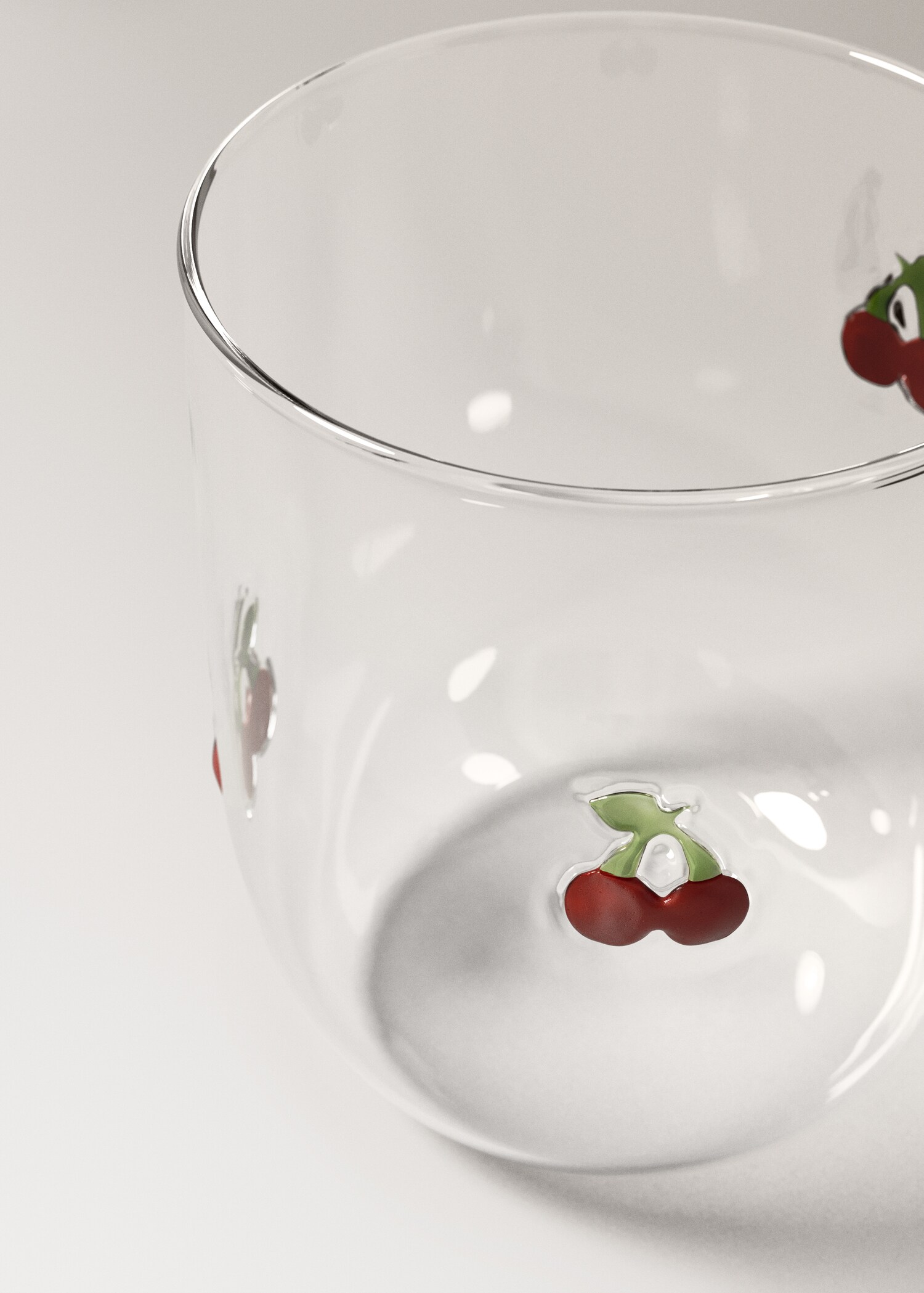 Borosilicate glass with fruit design - Details of the article 1