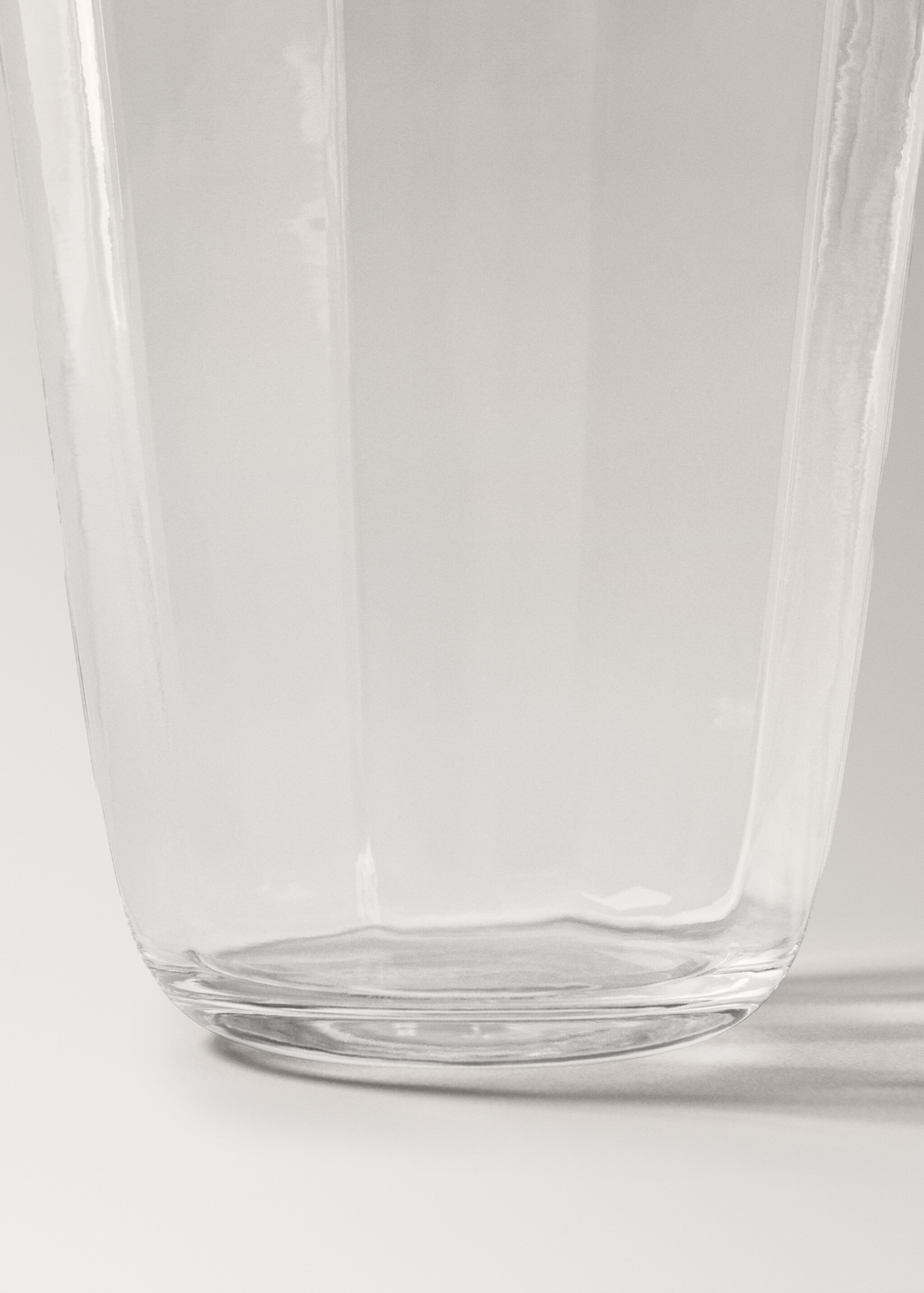 Ποτήρι από βοριοπυριτικό γυαλί με κυματιστή μορφή - Λεπτομέρεια του προϊόντος 1, Γκρι Πάγου. Ref: 27062911-00.