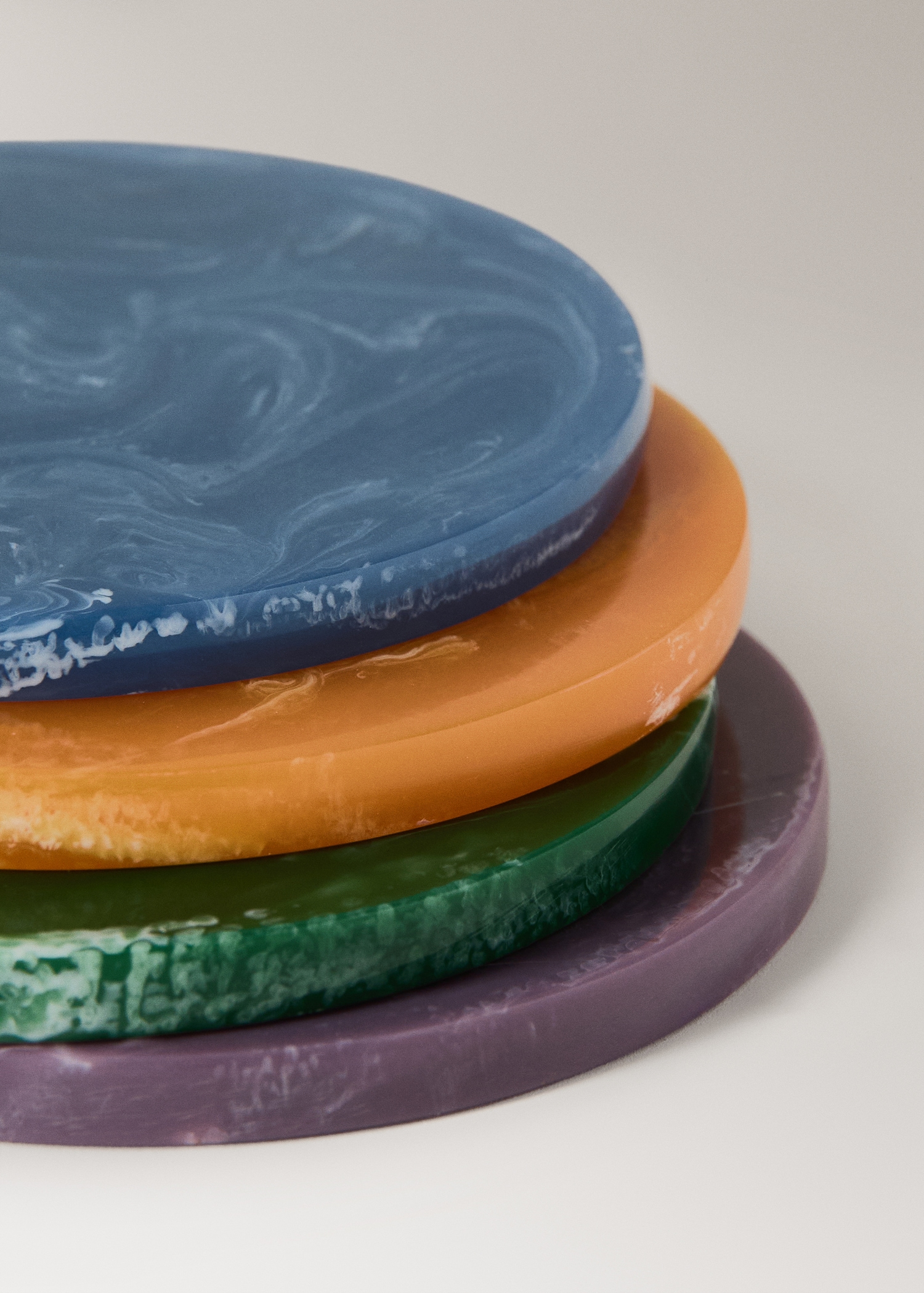 Resin coasters colour - Details of the article 1