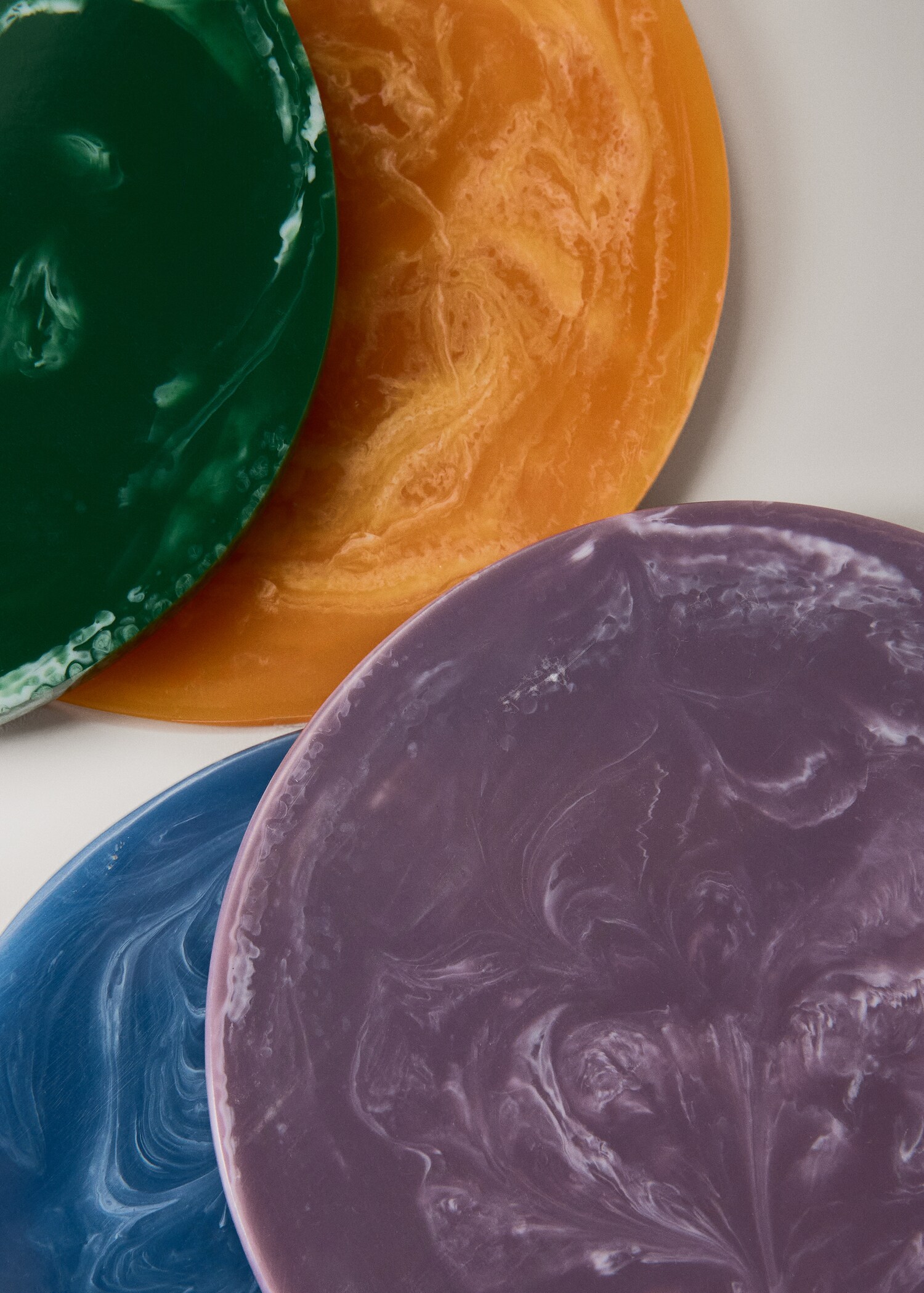 Resin coasters colour - Details of the article 2
