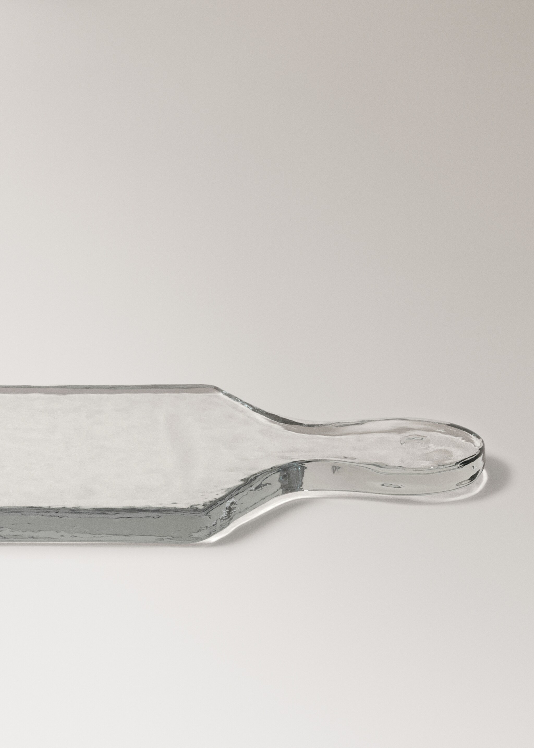 Επιφάνεια κοπής γυαλί μικρή - Λεπτομέρεια του προϊόντος 2, Γκρι Πάγου. Ref: 27062916-00.