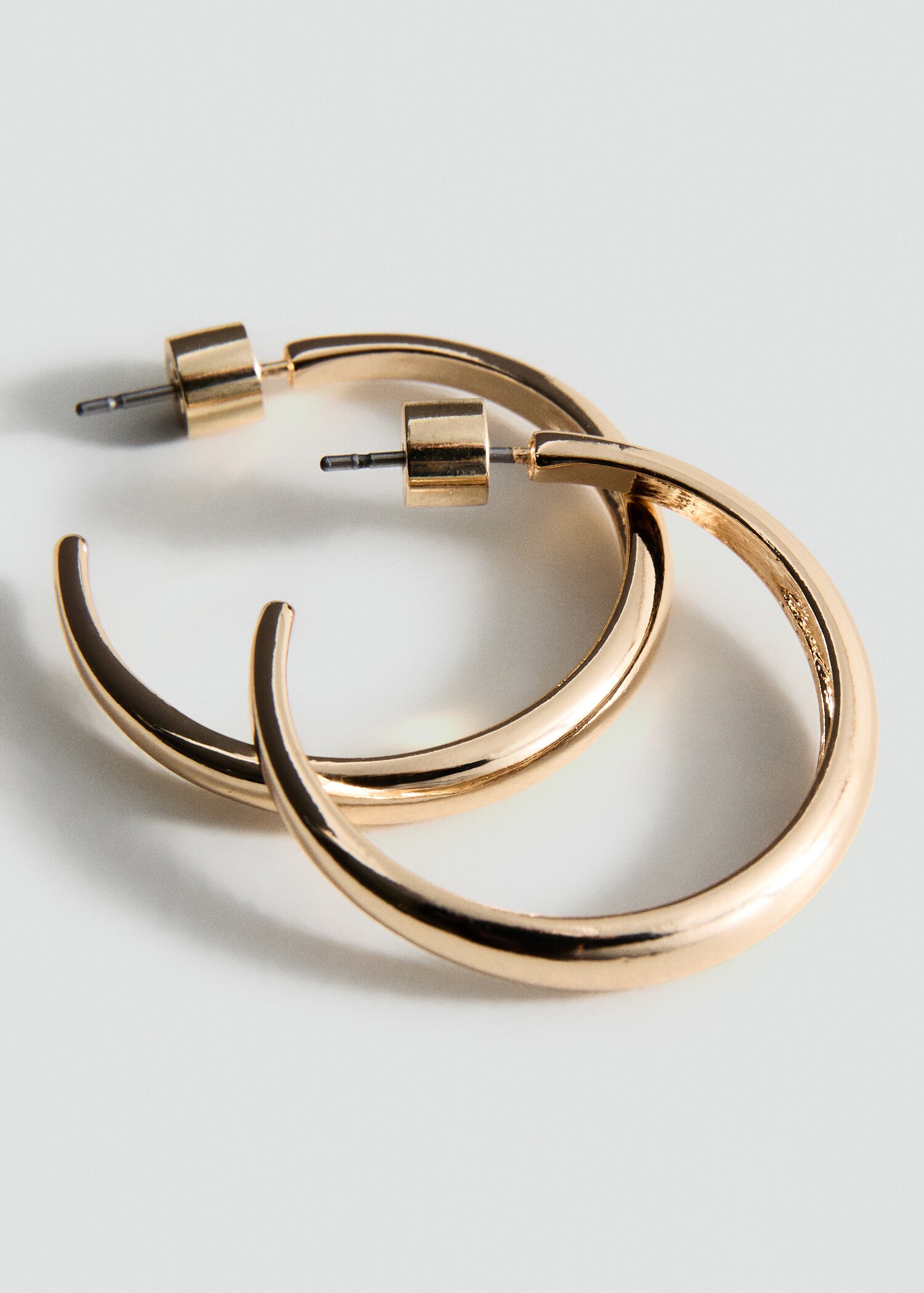 Hoop earrings - Medium plane