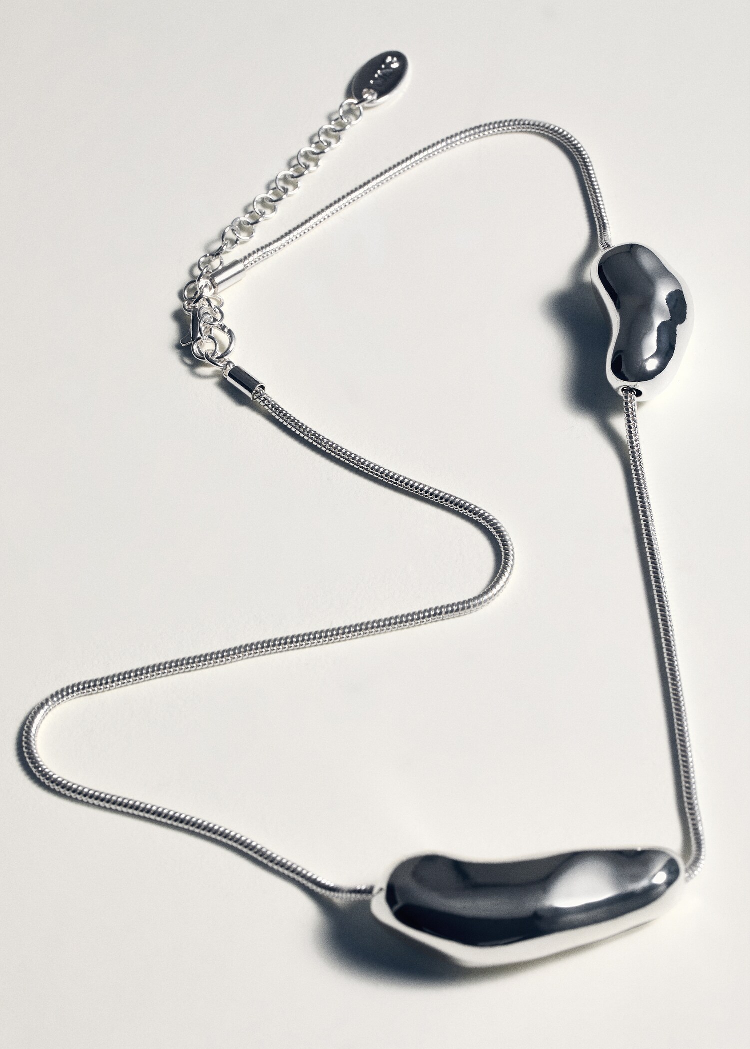 Collier pièces métalliques irrégulières - Détail de l'article 5