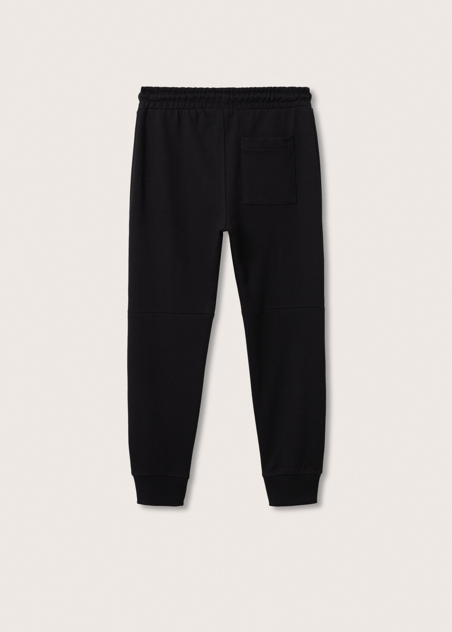 Message jogger trousers - Reverse of the article