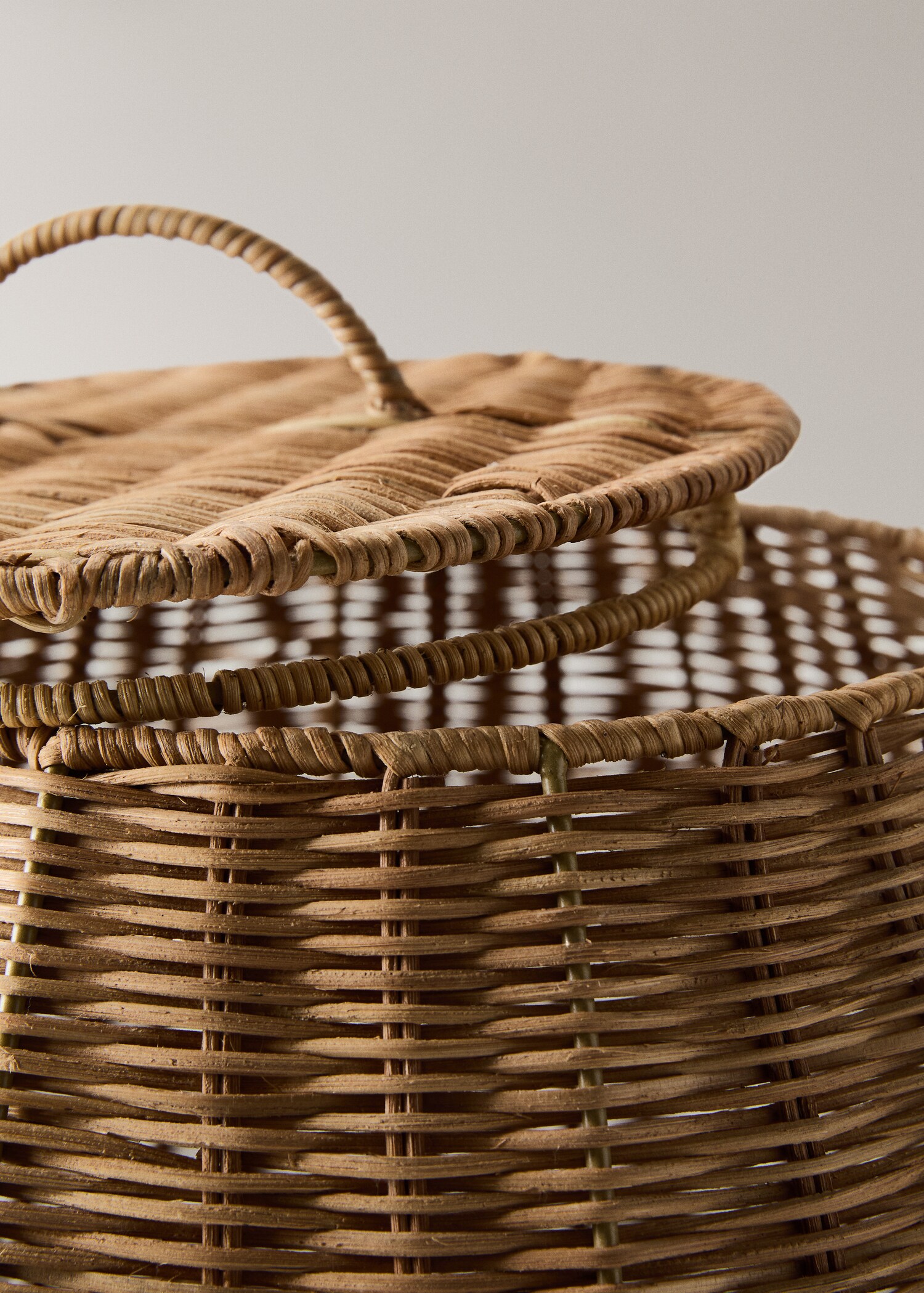Oval rattan basket - Details of the article 1