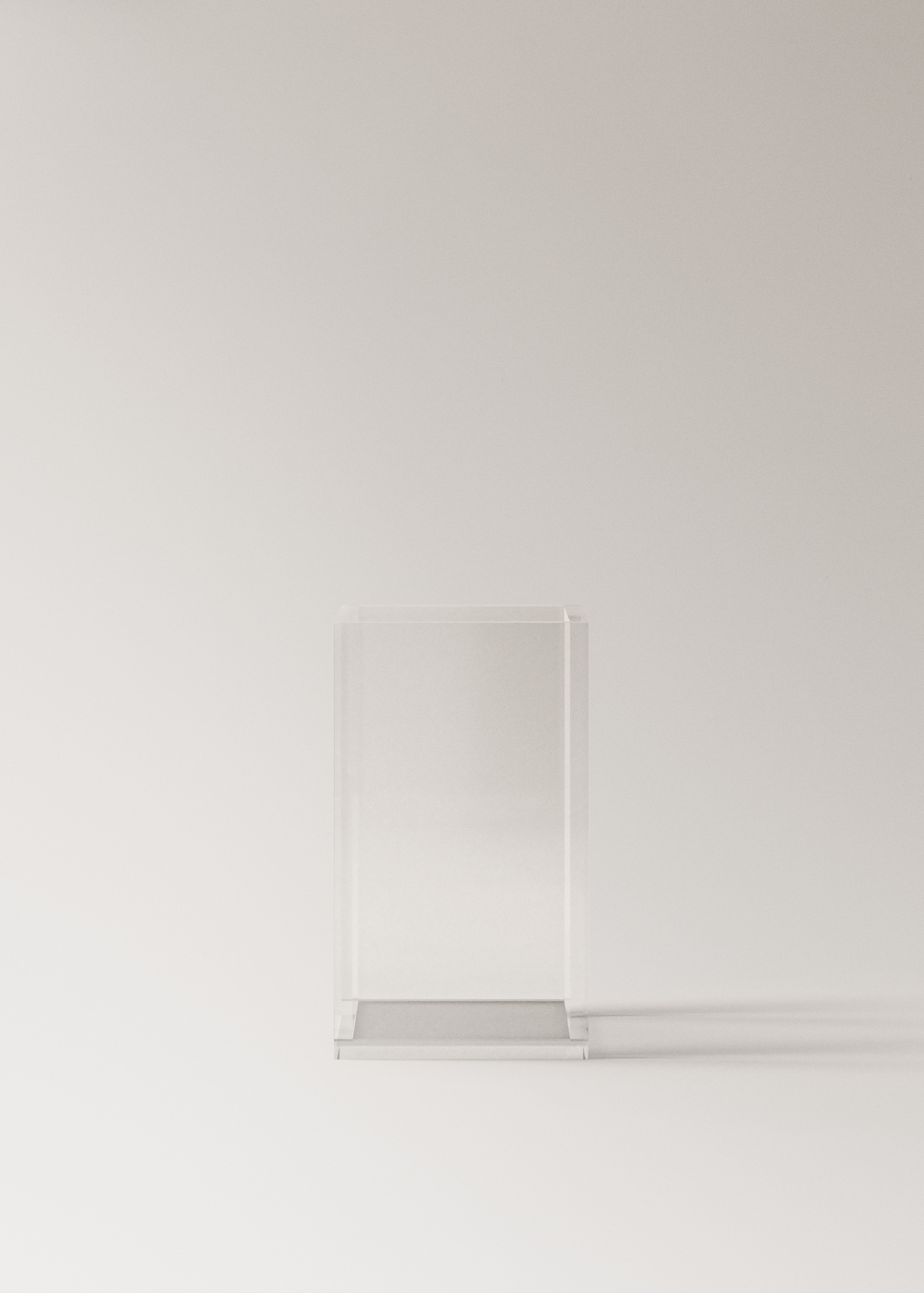 Acryl tandenborstelhouder - Artikel zonder model