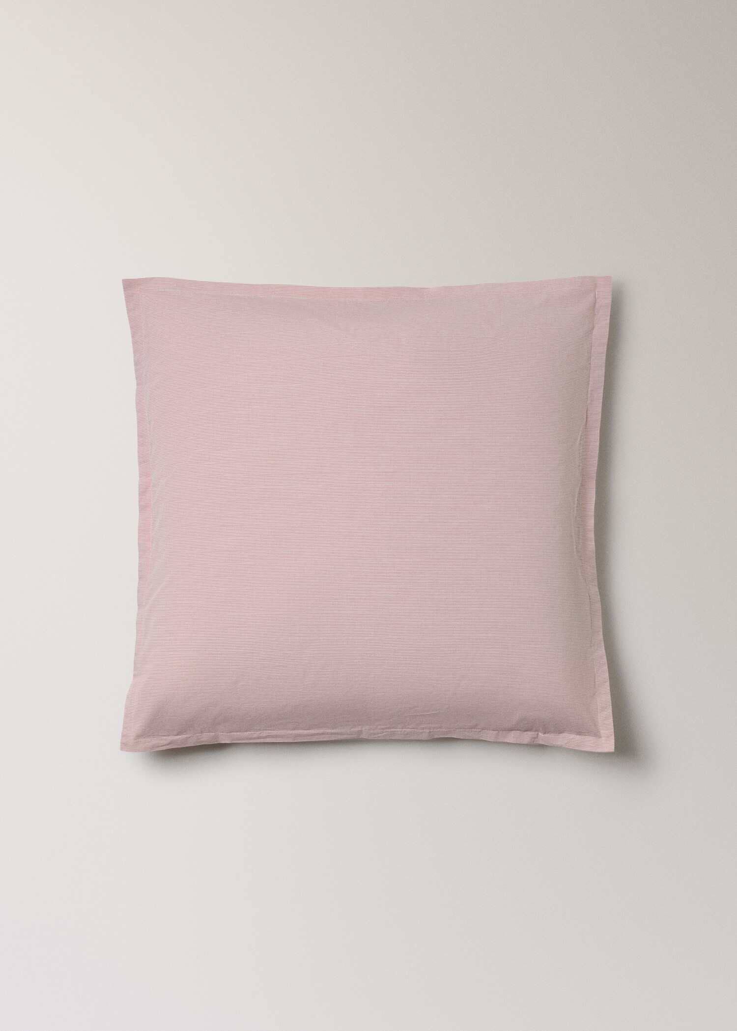 Two yarn-dyed cotton pillowcases 60x60 cm - Article without model