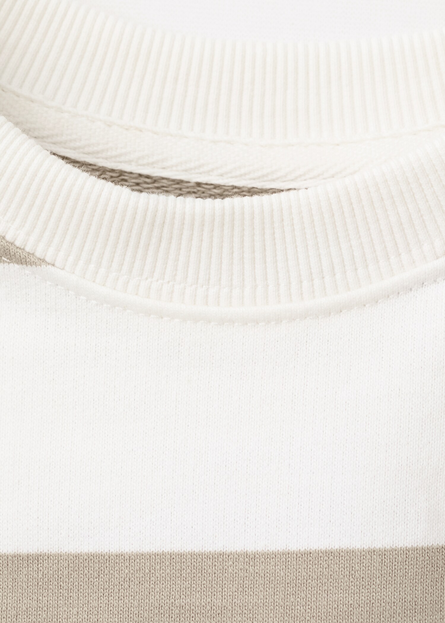 100% cotton striped sweatshirt - Details of the article 8