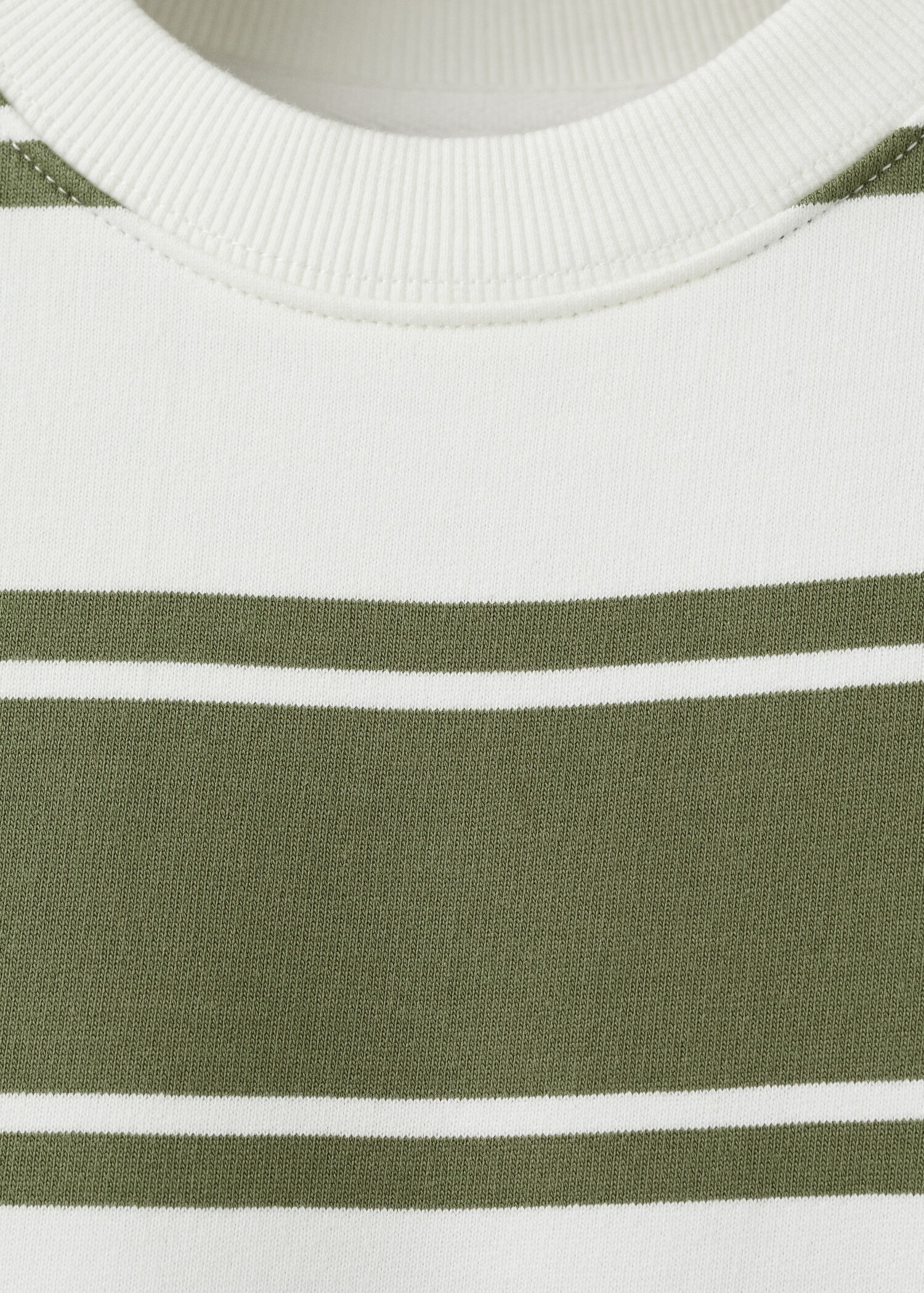 100% cotton striped sweatshirt - Details of the article 8