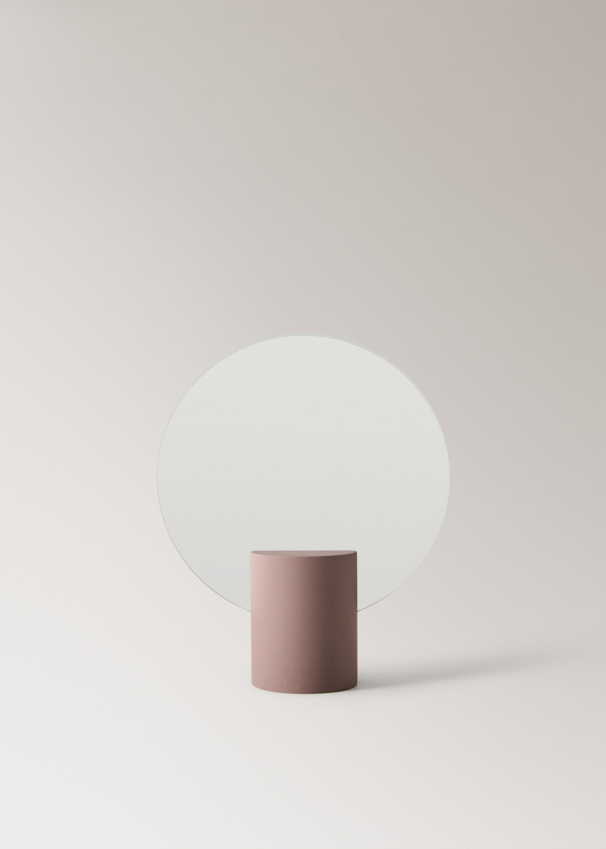 Zrcadlo z pryskyřice na toaletní stolek - Zboží bez modelu, Hnědá. Ref: 27063282-00.