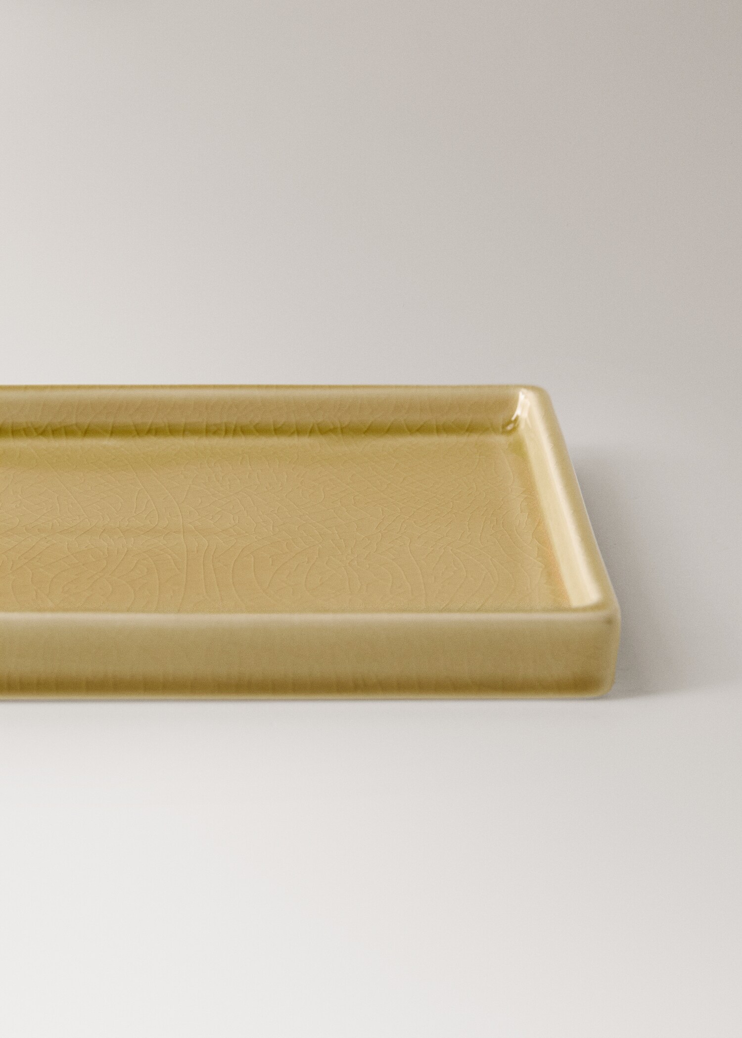 Κεραμικός δίσκος μπάνιου με κρακελάρισμα - Λεπτομέρεια του προϊόντος 1