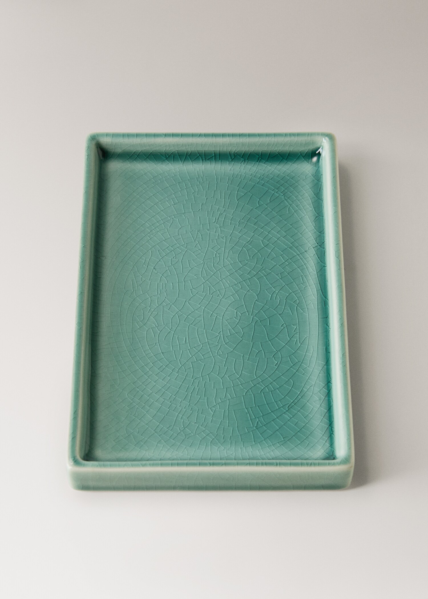 Keramický koupelnový podnos s popraskaným efektem - Detail zboží 2