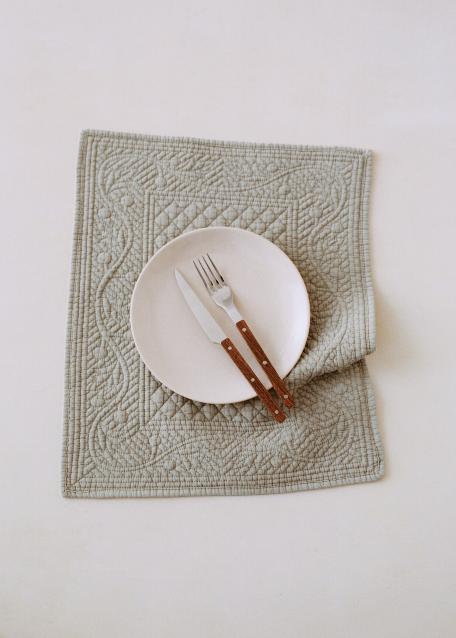 Quilted rectangular placemat design - Details of the article 6