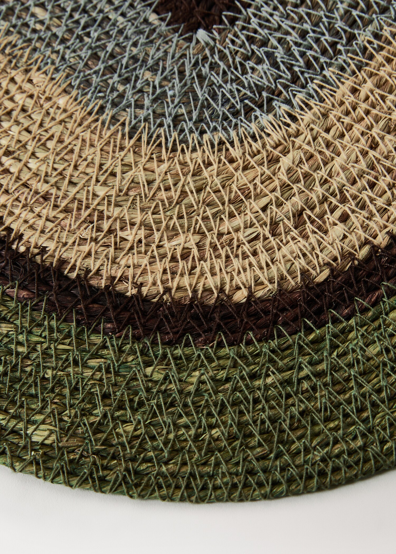 Σουπλά  οβάλ seagrass - Λεπτομέρεια του προϊόντος 1