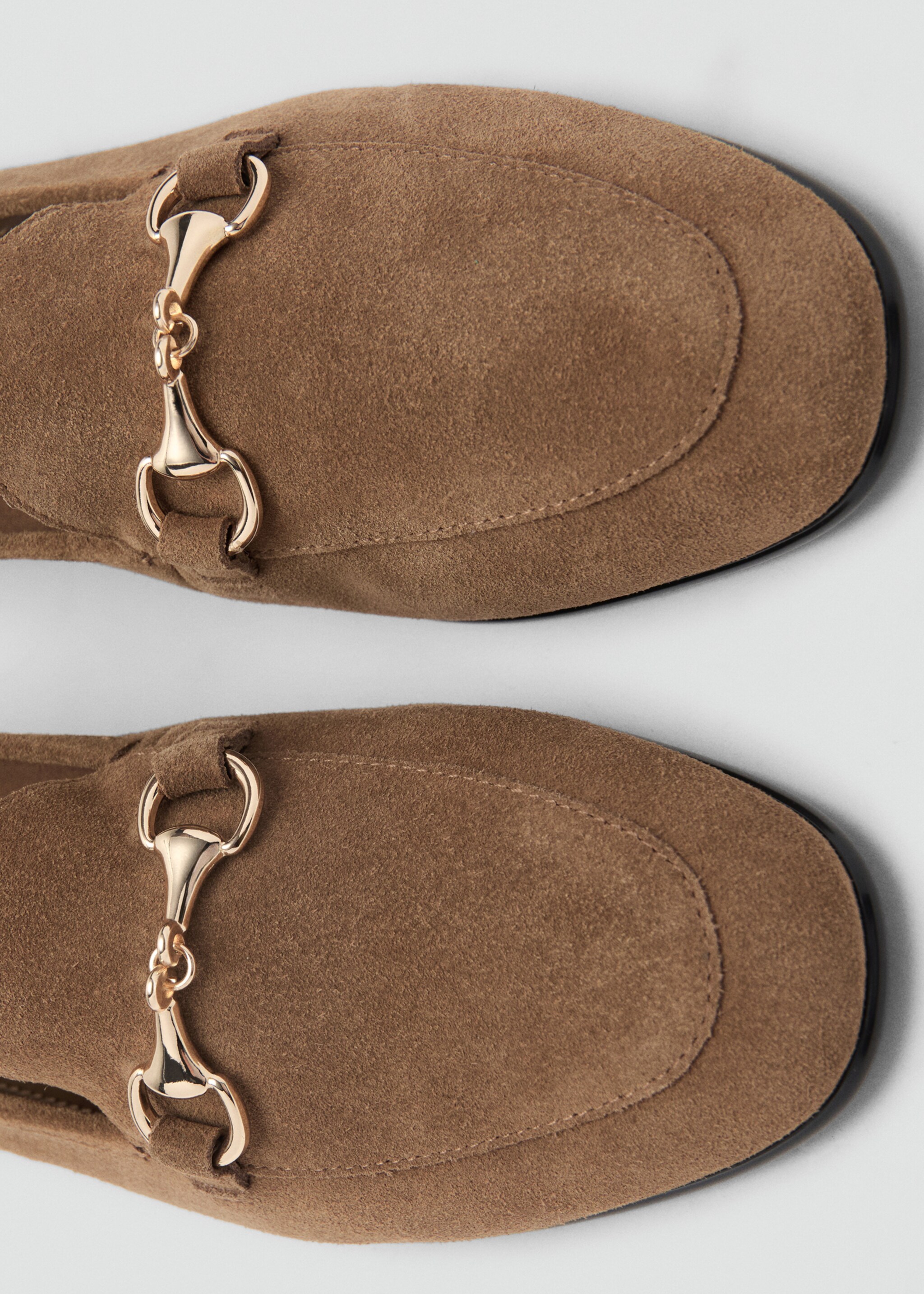 Mocassins cuir boucle - Détail de l'article 2, Sable. Ref: 27063300-00.