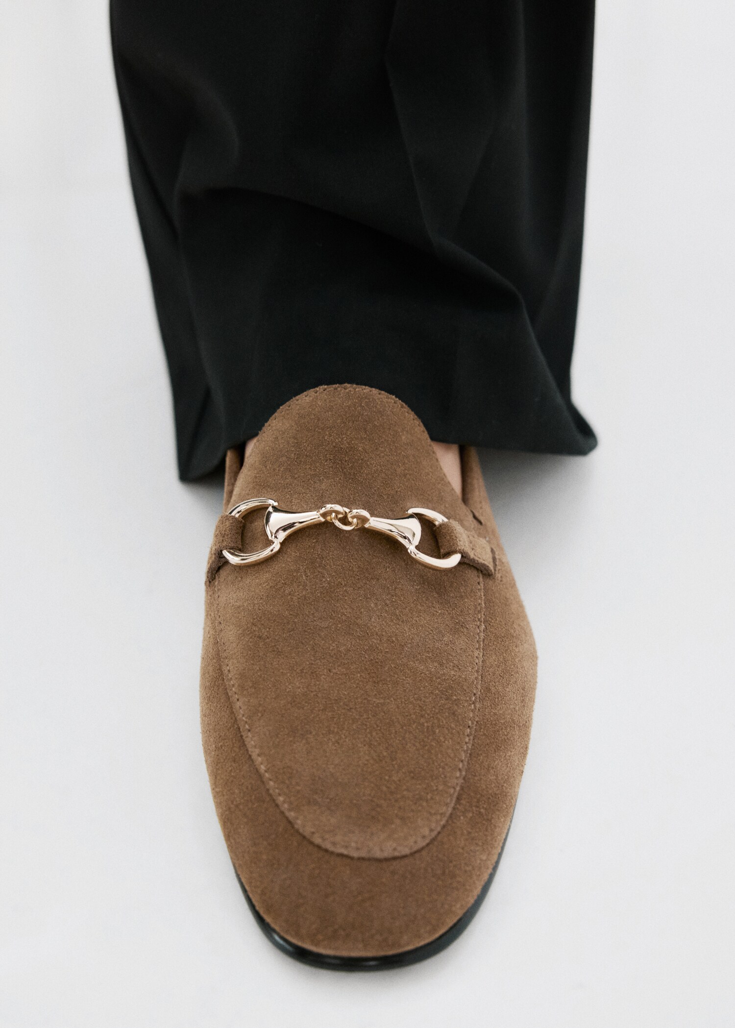 Buckle leather moccasins - Details of the article 9