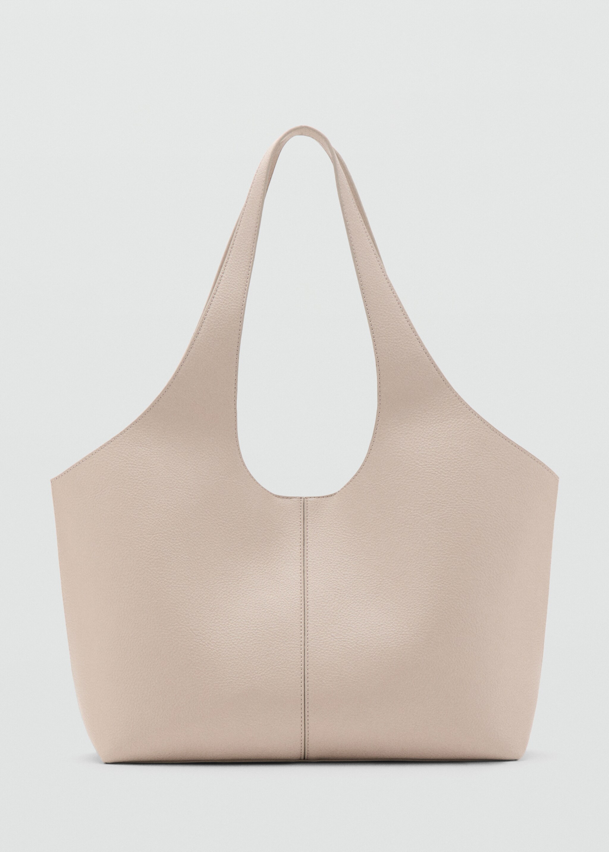 Large shopper bag - Article without model, Off White. Ref: 27063304-00.