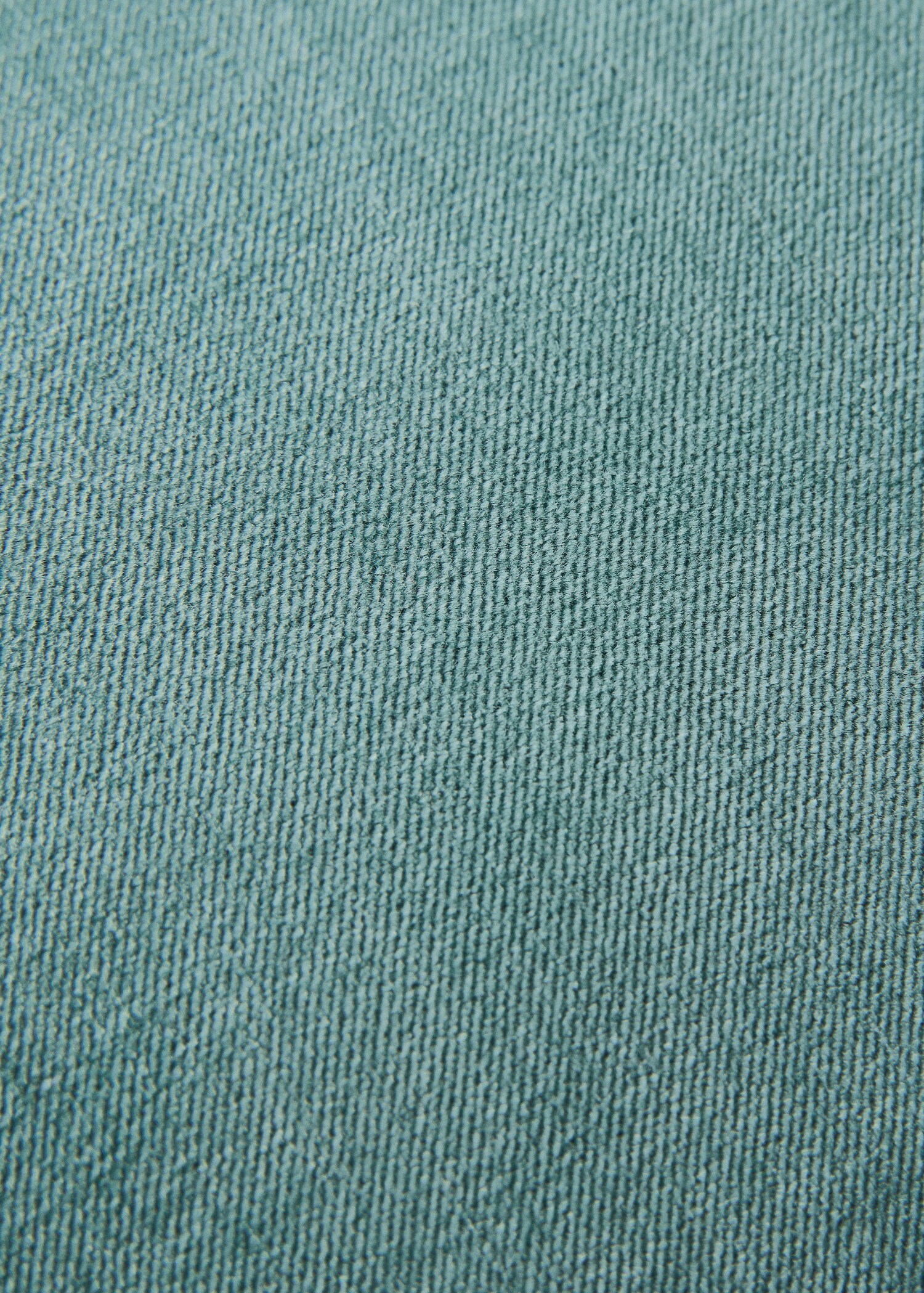 Velvet cushion cover with tape detail 40x60 cm - Details of the article 3