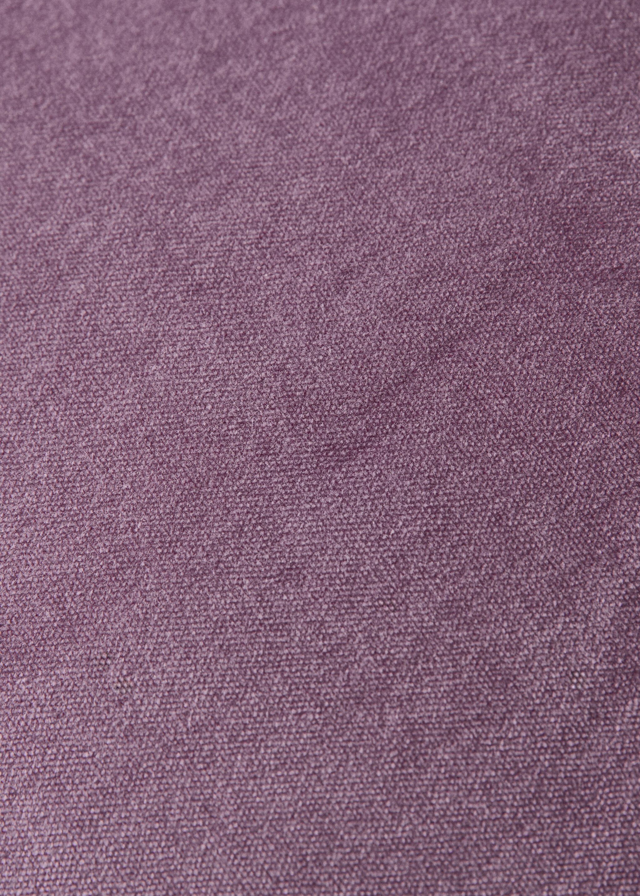 Velvet cushion cover with tape detail 40x60 cm - Details of the article 3, Cherry. Ref: 27063306-00.