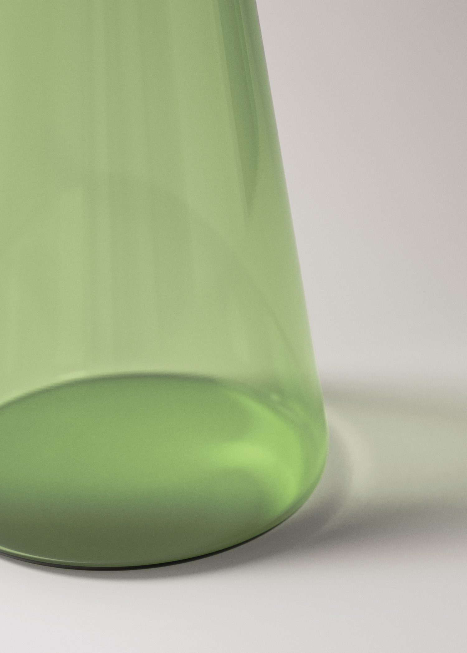 Bouteille à huile en borosilicate de taille moyenne couleur - Détail de l'article 2