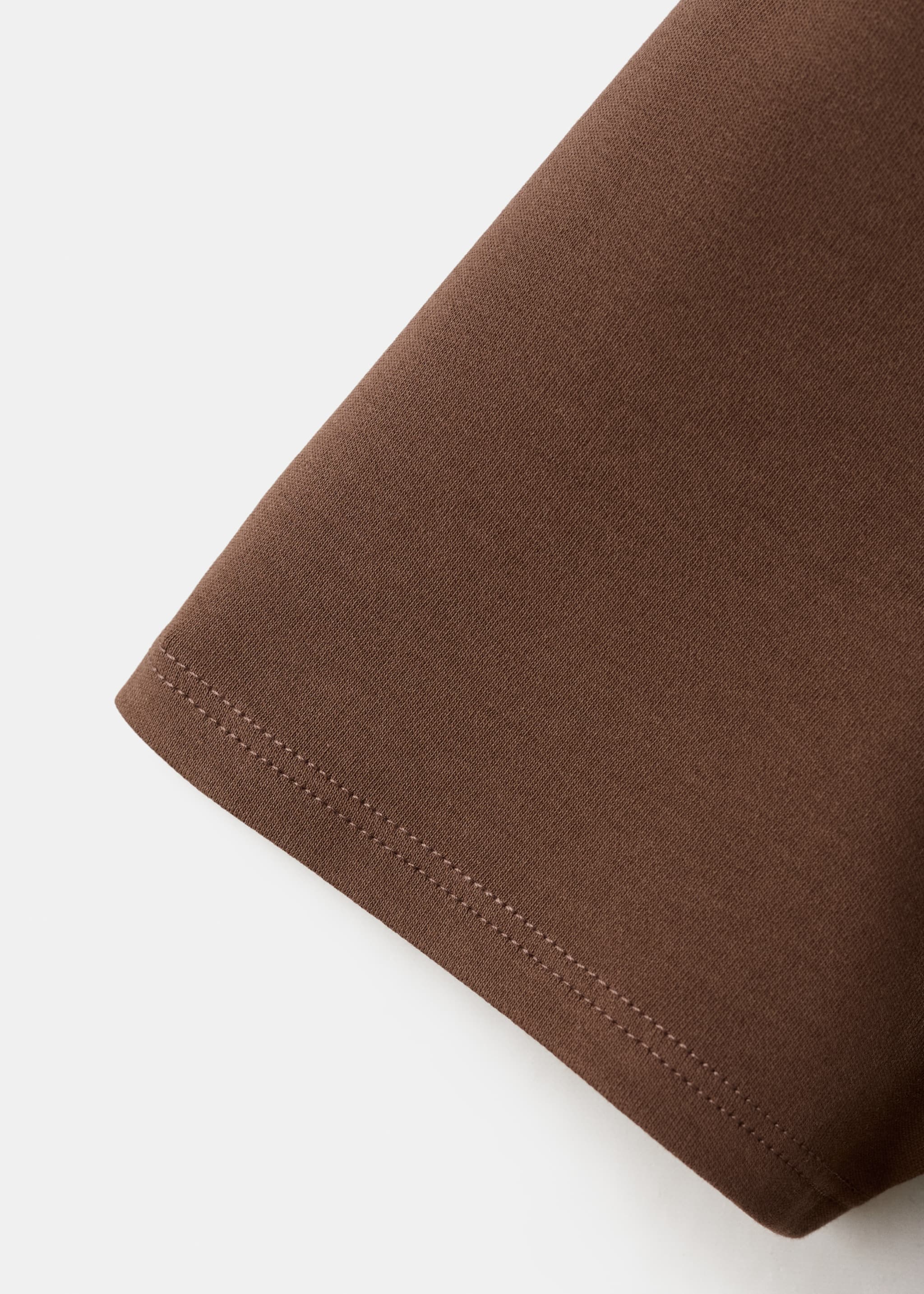 短袖棉质T恤 - null, 褐色. Ref: 27063312-00.