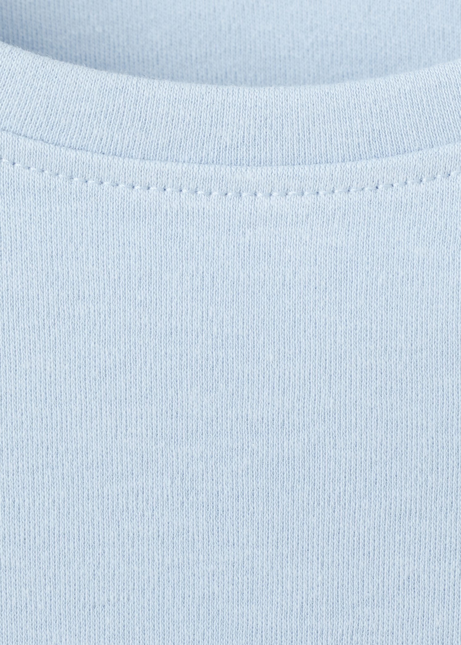 Short-sleeved cotton t-shirt - Details of the article 8