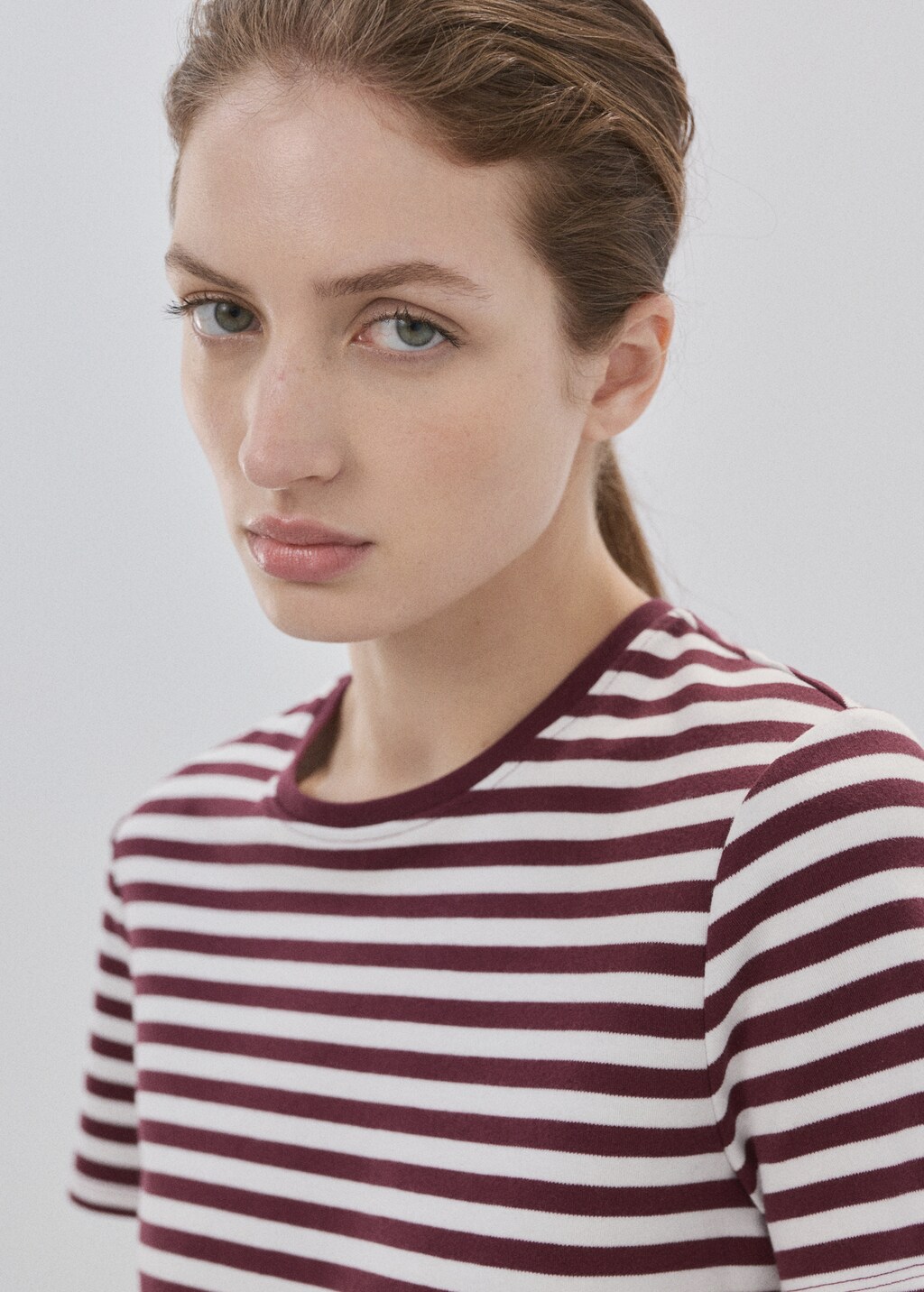 Mango Short-sleeved cotton t-shirt