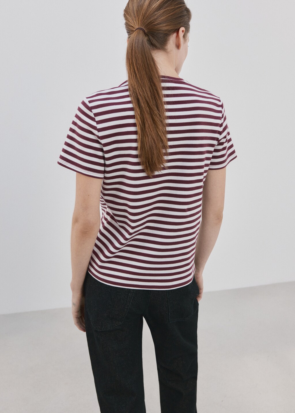 Mango Short-sleeved cotton t-shirt