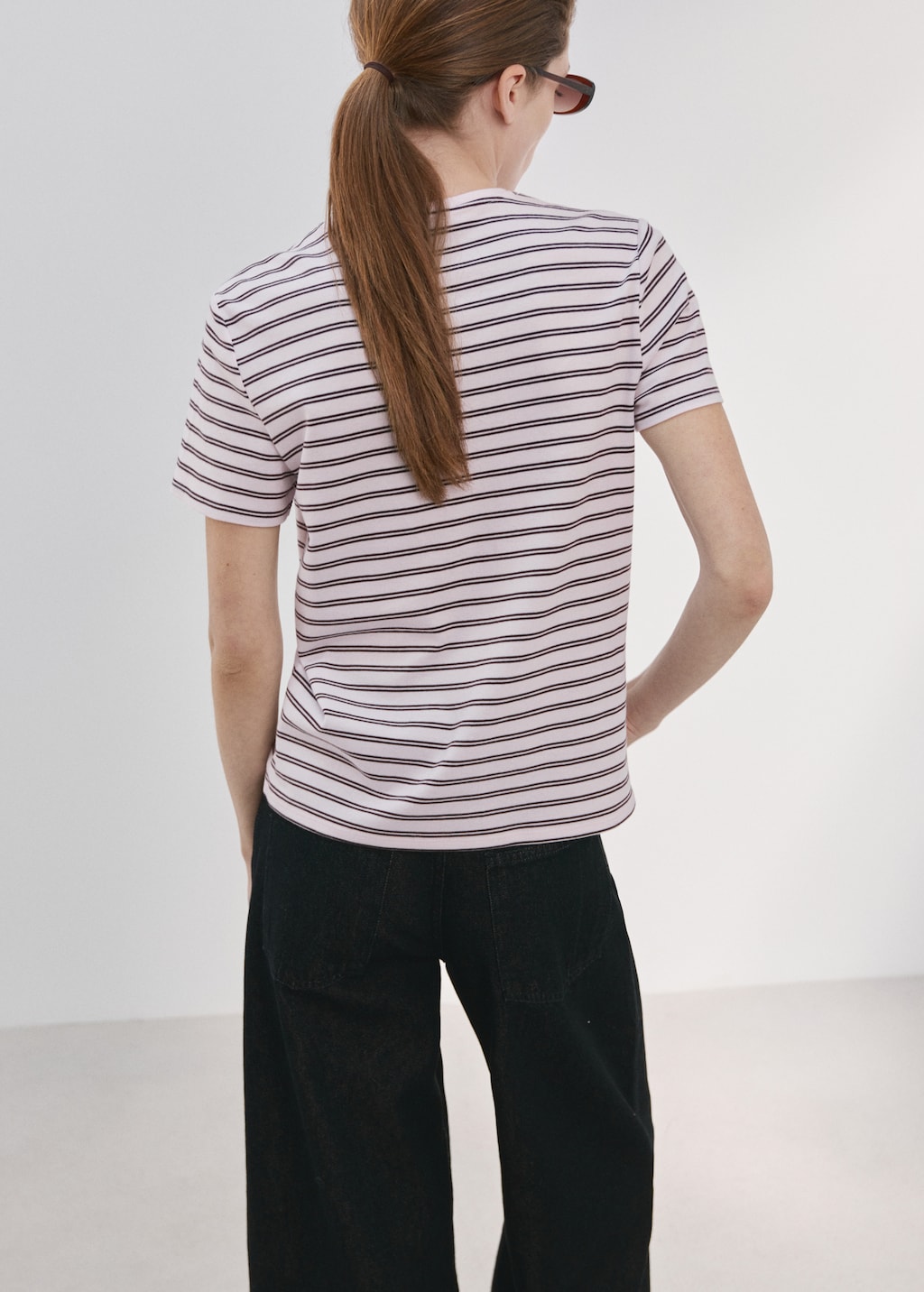 Mango Short-sleeved cotton t-shirt thumbnail
