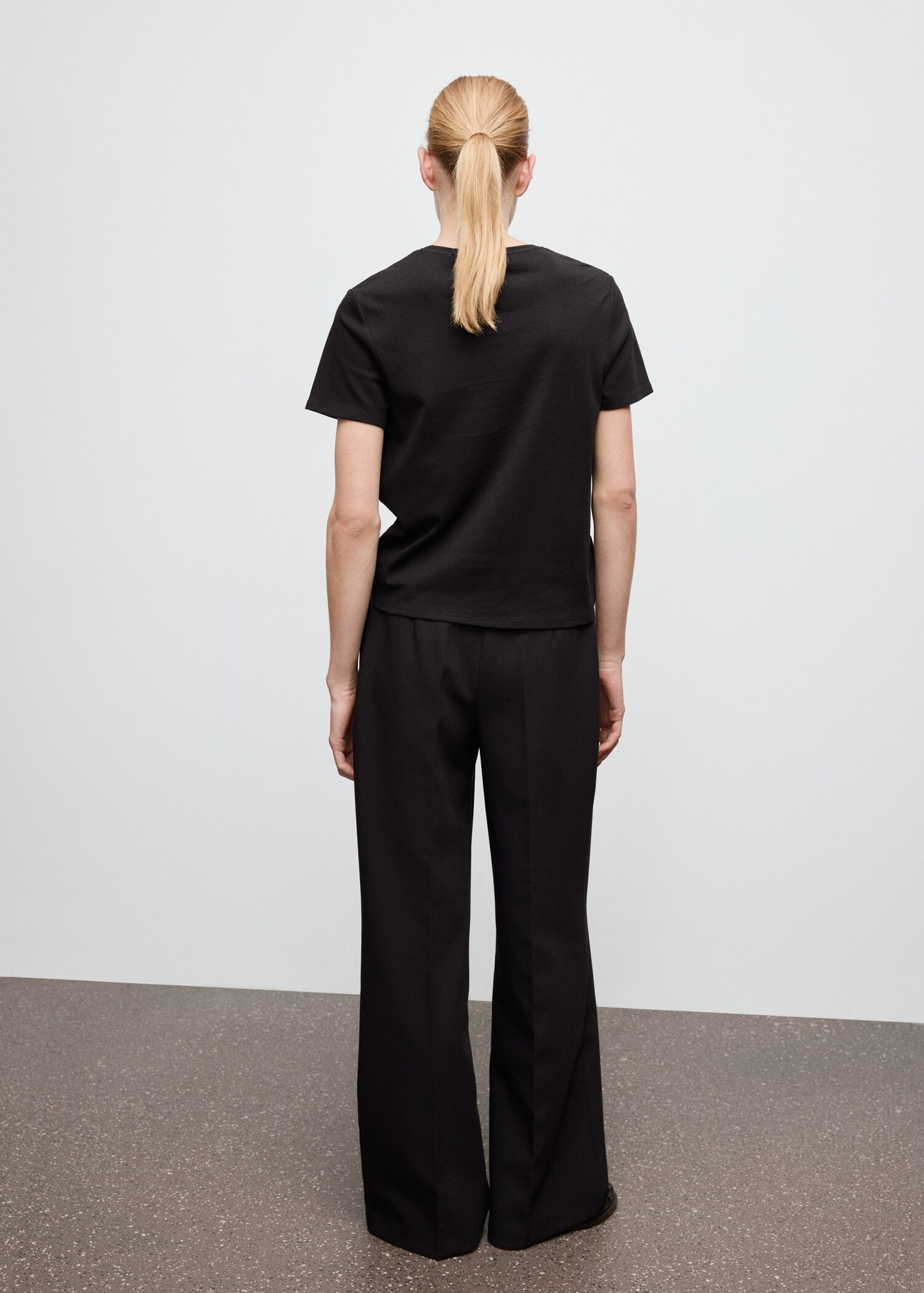 Camiseta algodón manga corta - Reverso del artículo