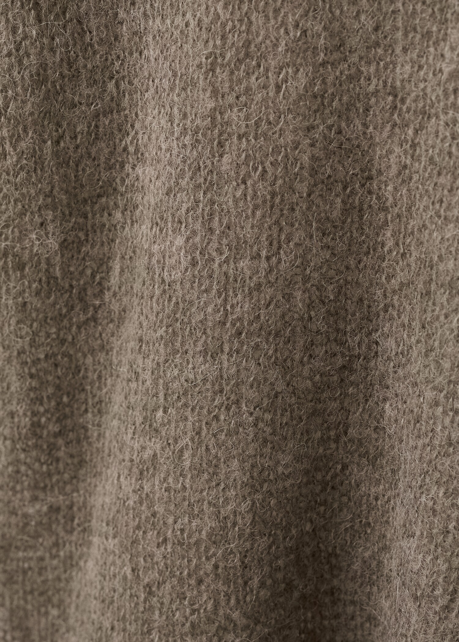 Кардиган из шерсти с открытой вязкой - Деталь изделия 0
