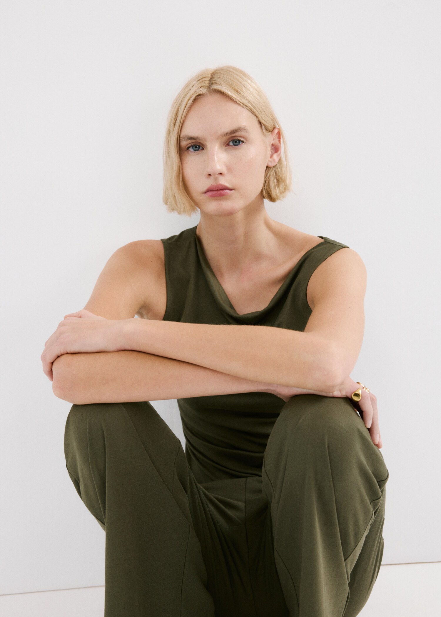 Pantalon droit taille élastique - Détail de l'article 2