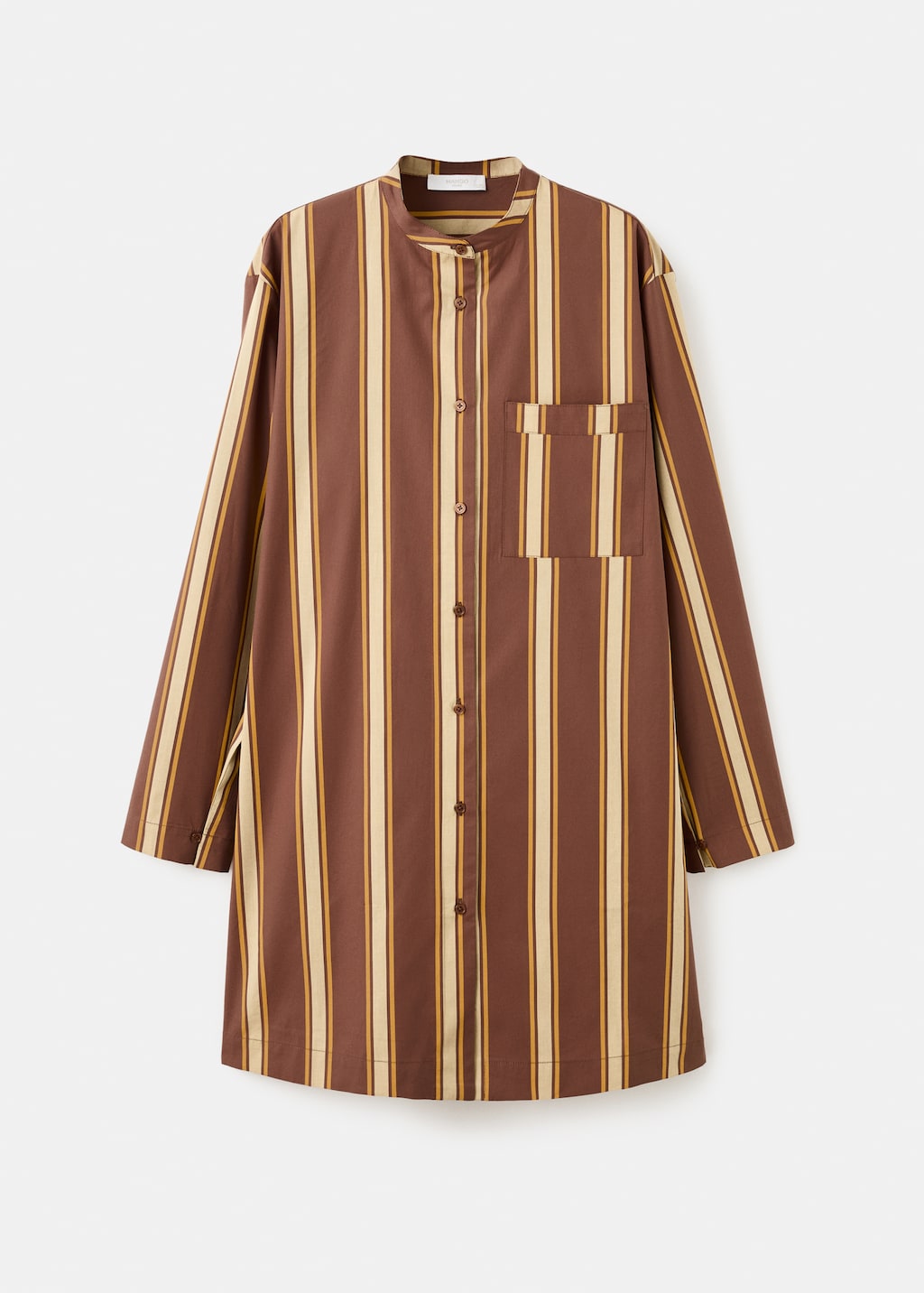 Midi caftan with side opening - image 5