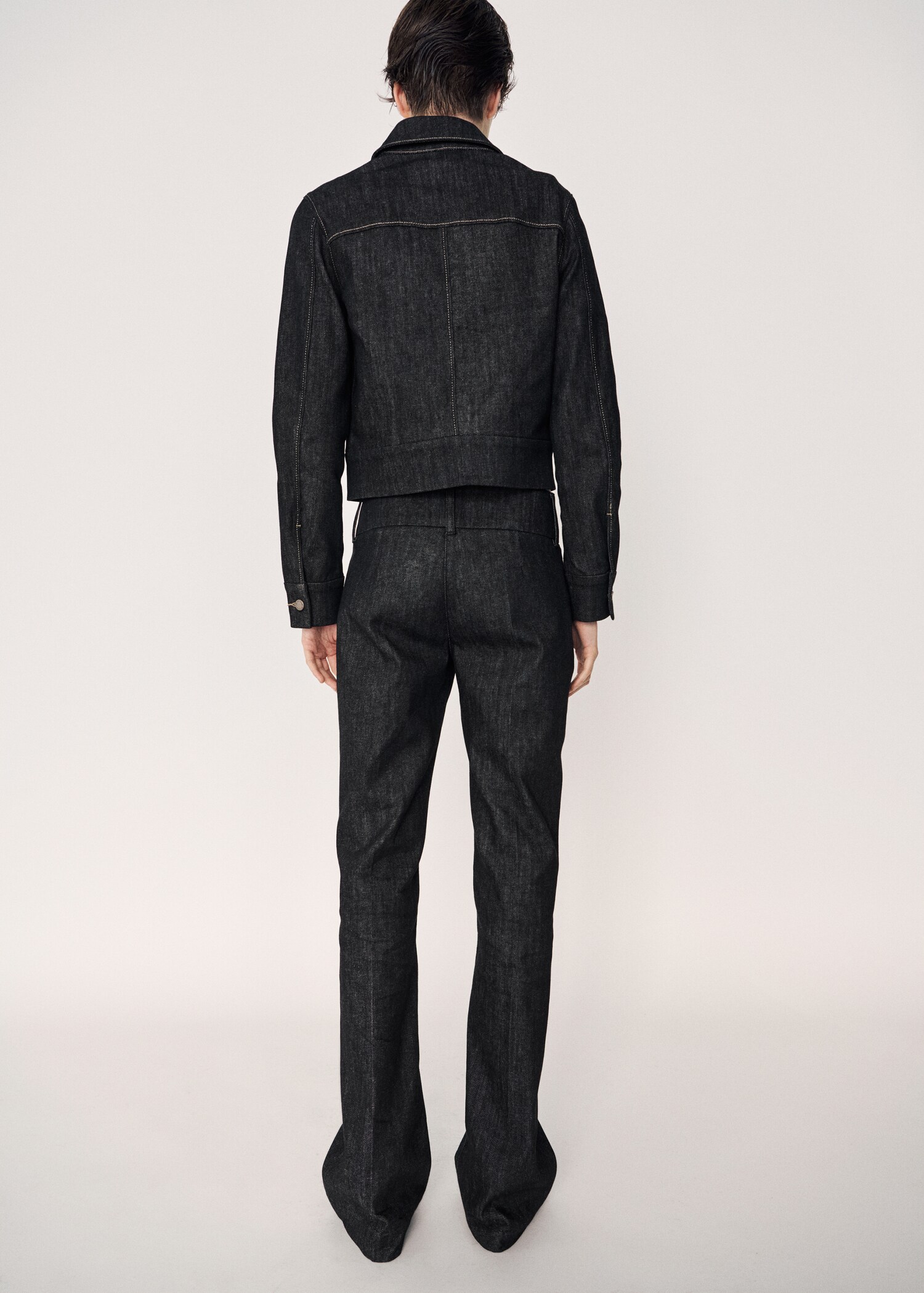 Jean flare taille mi-haute - Verso de l’article