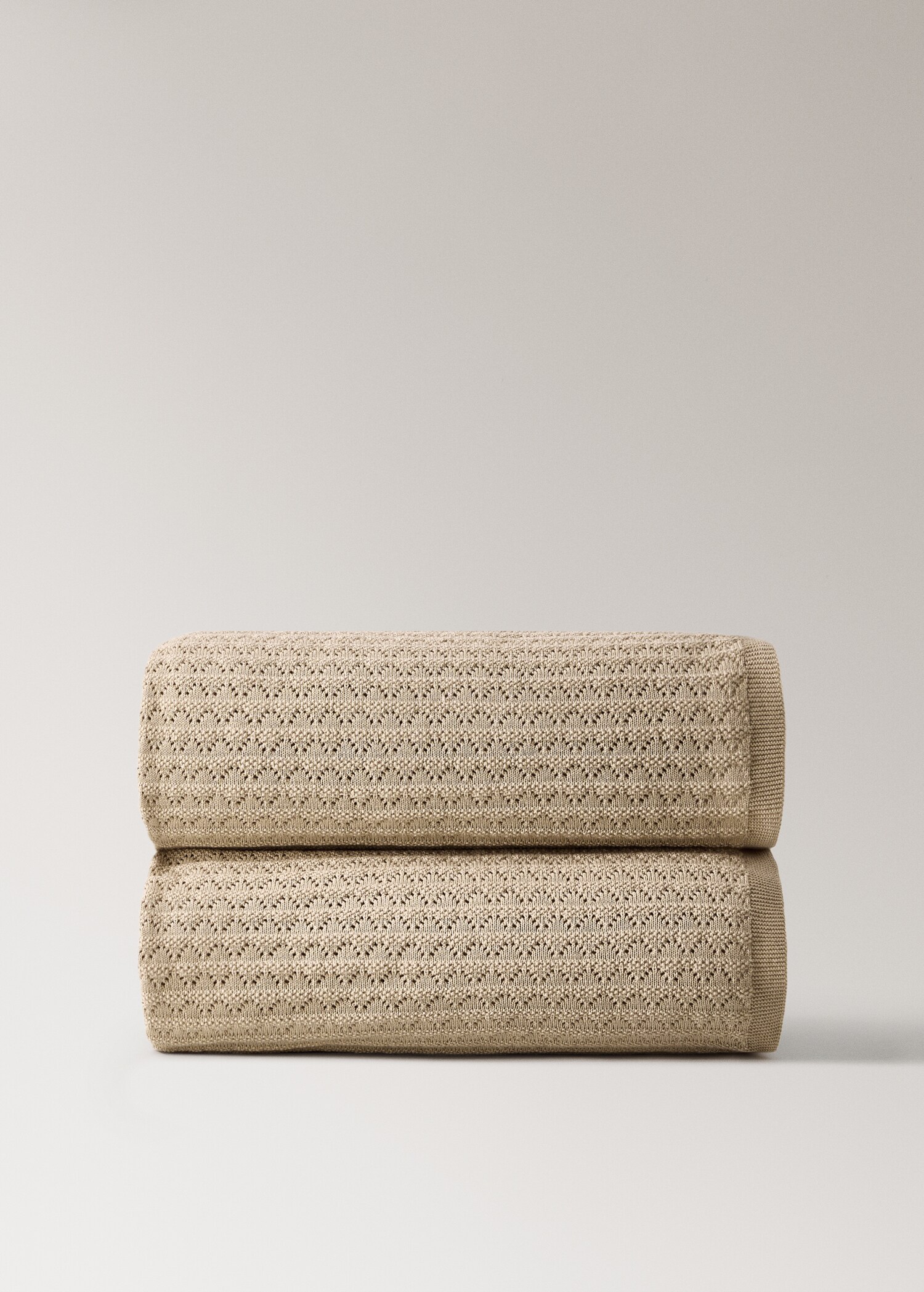 Cotton lace blanket - Article without model