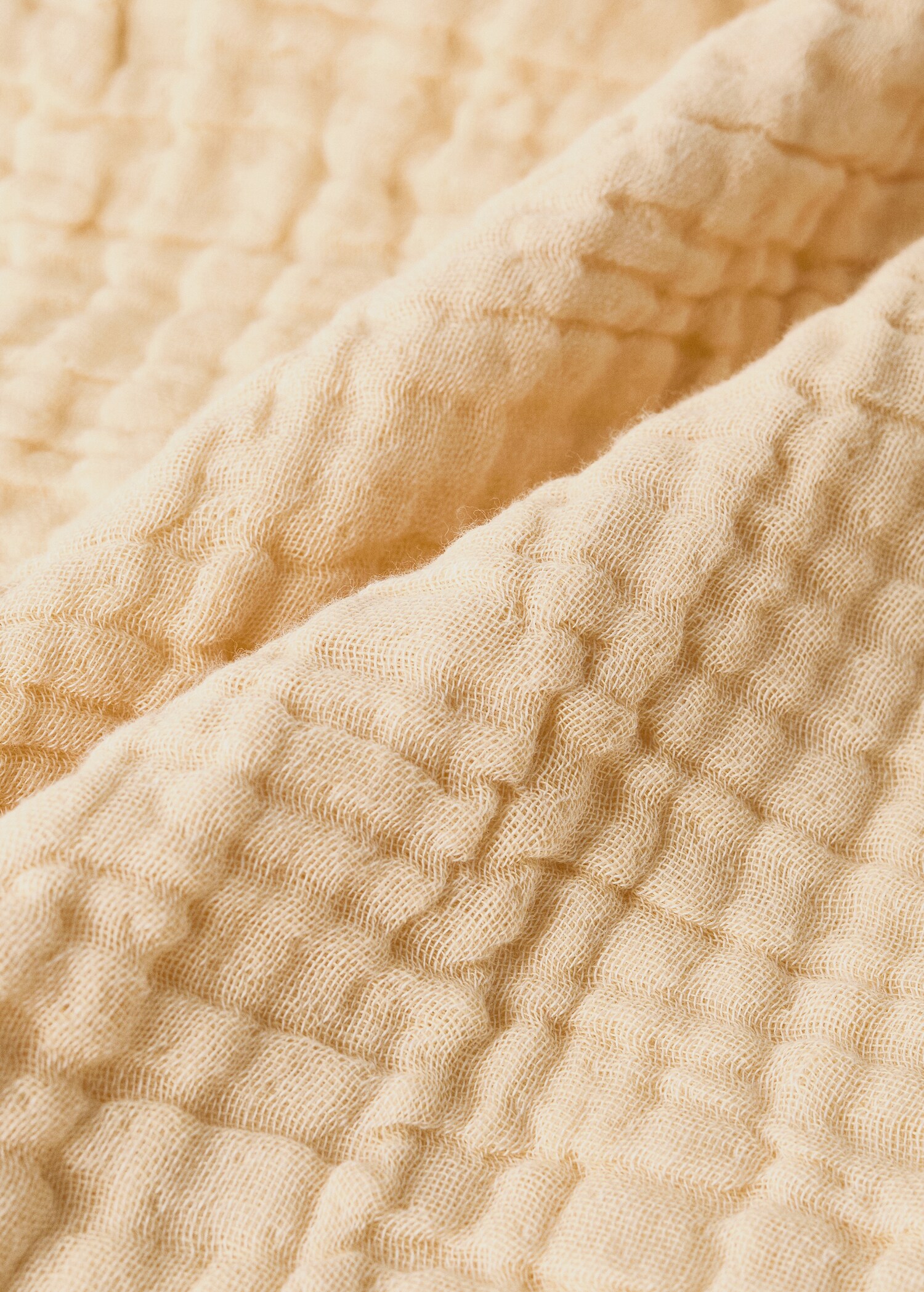 Kinderdecke aus Baumwollgaze, garment-dyed - Detail des Artikels 1
